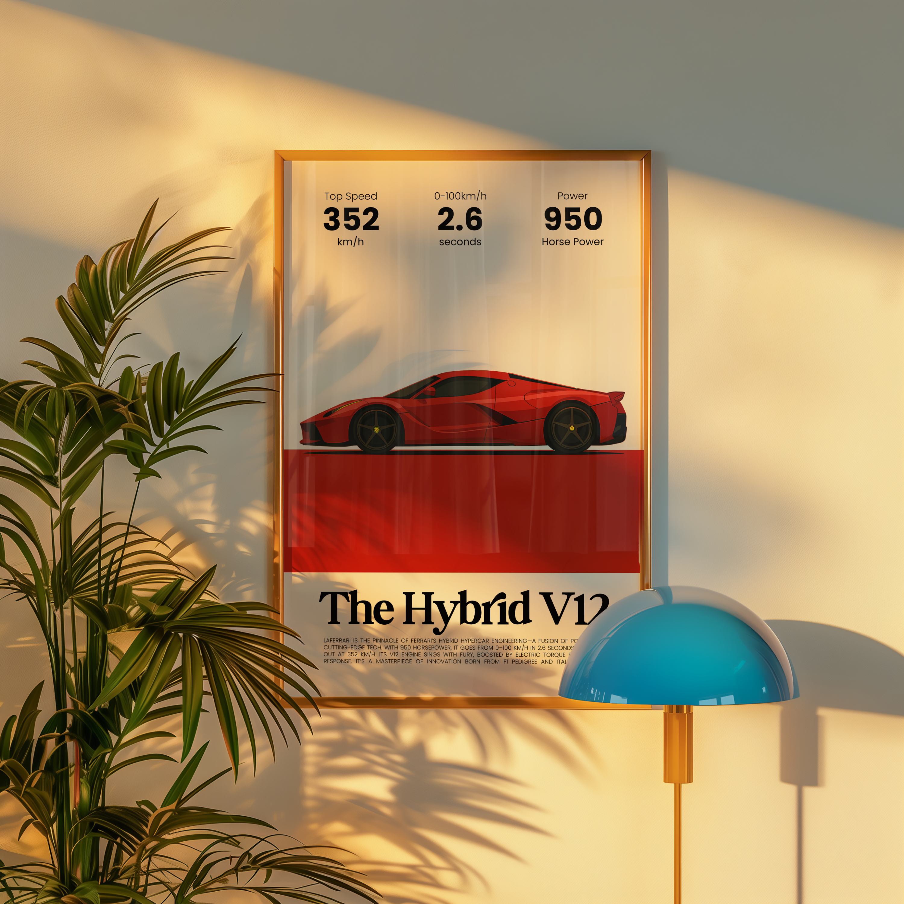 V12 Hybrid Supercar
