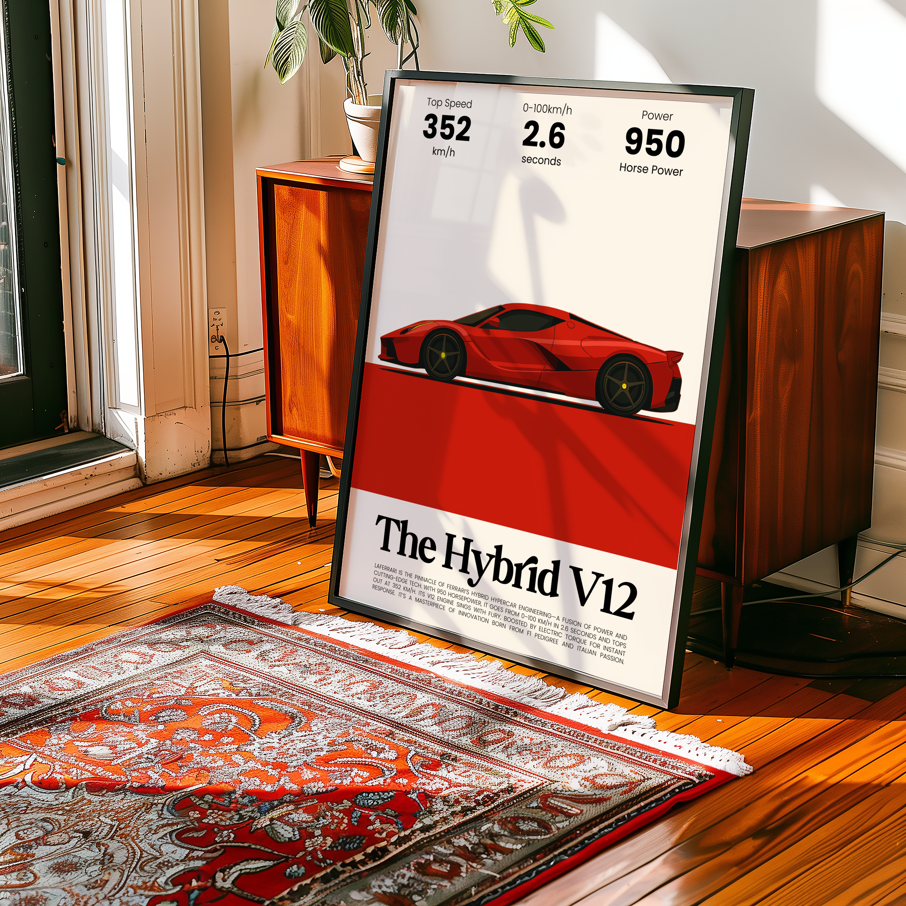 V12 Hybrid Supercar