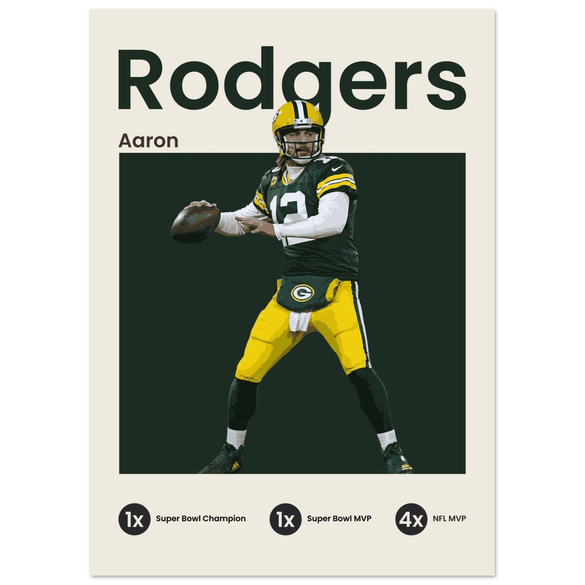 Aaron Rodgers - OverPrints