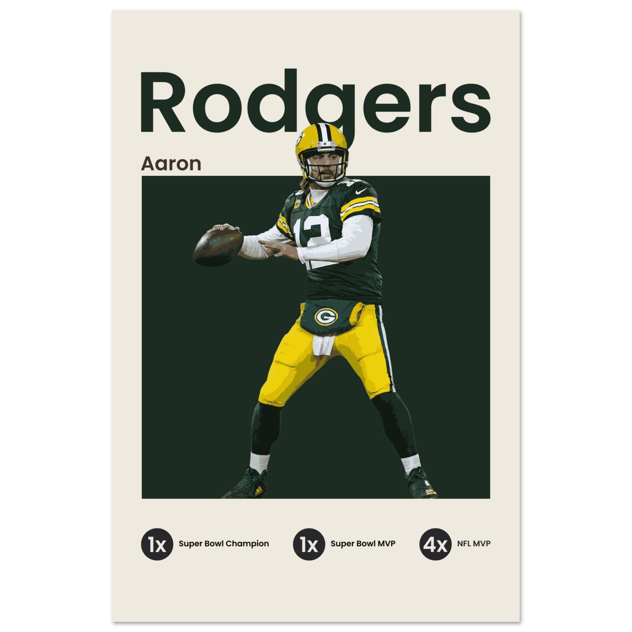 Aaron Rodgers - OverPrints