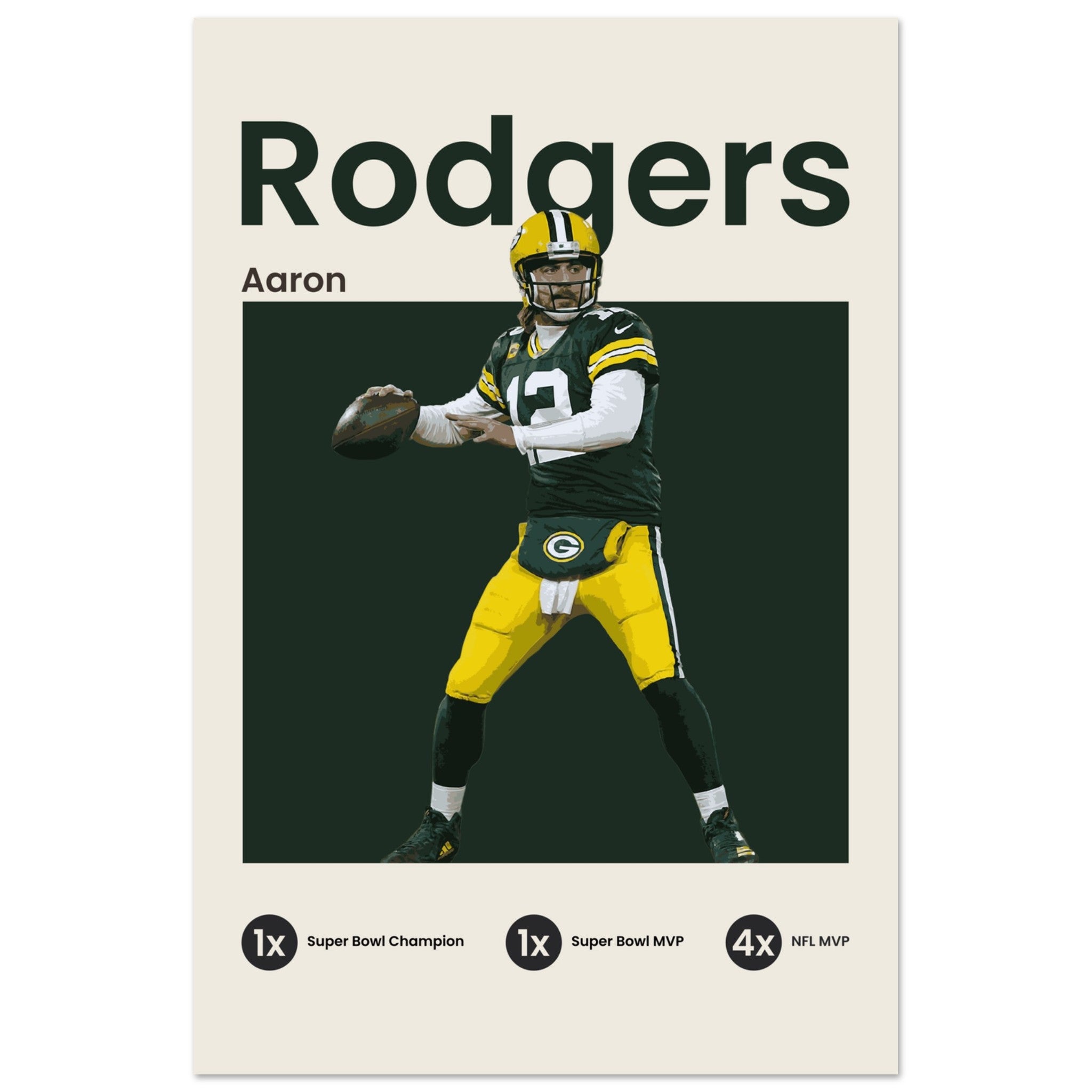 Aaron Rodgers - OverPrints