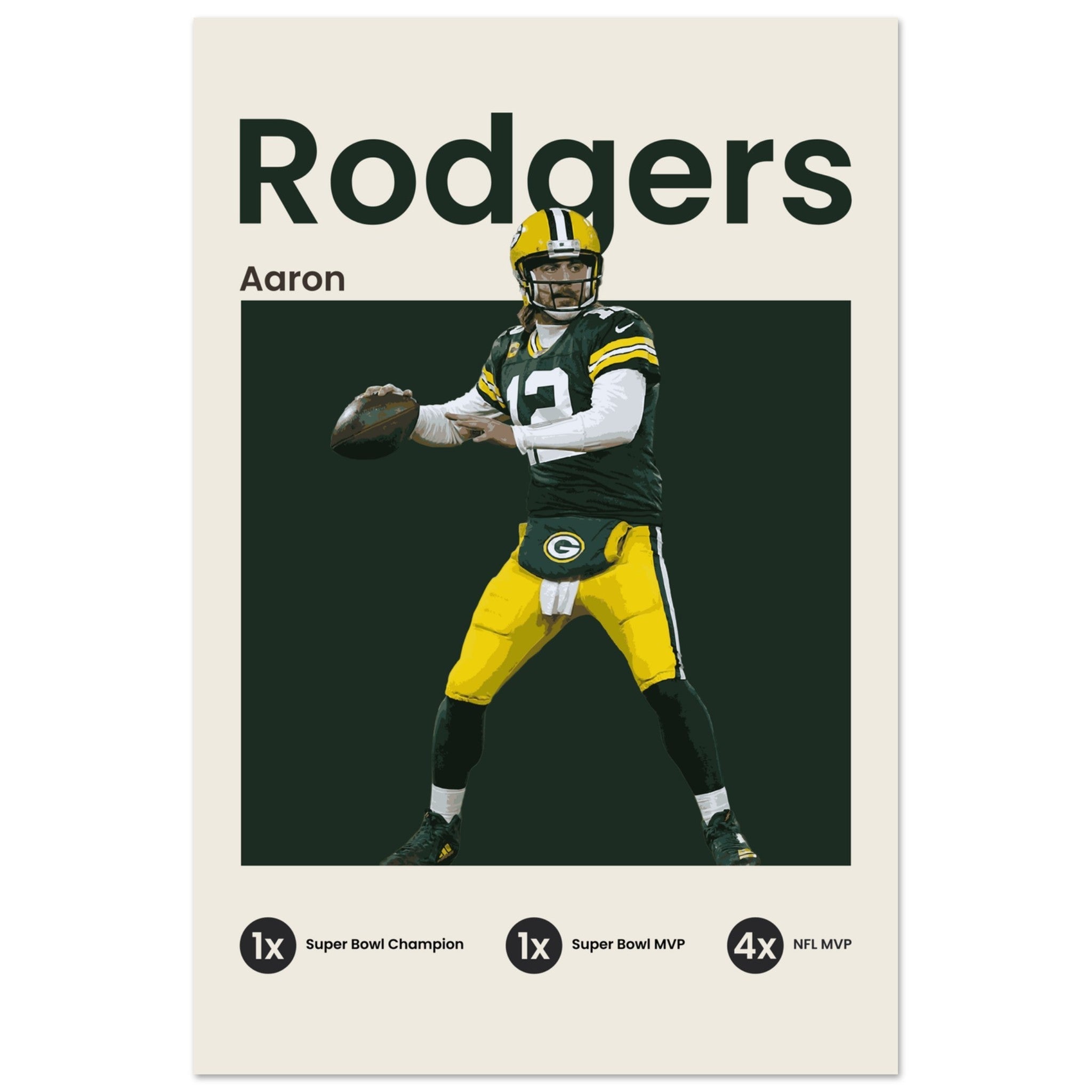 Aaron Rodgers - OverPrints