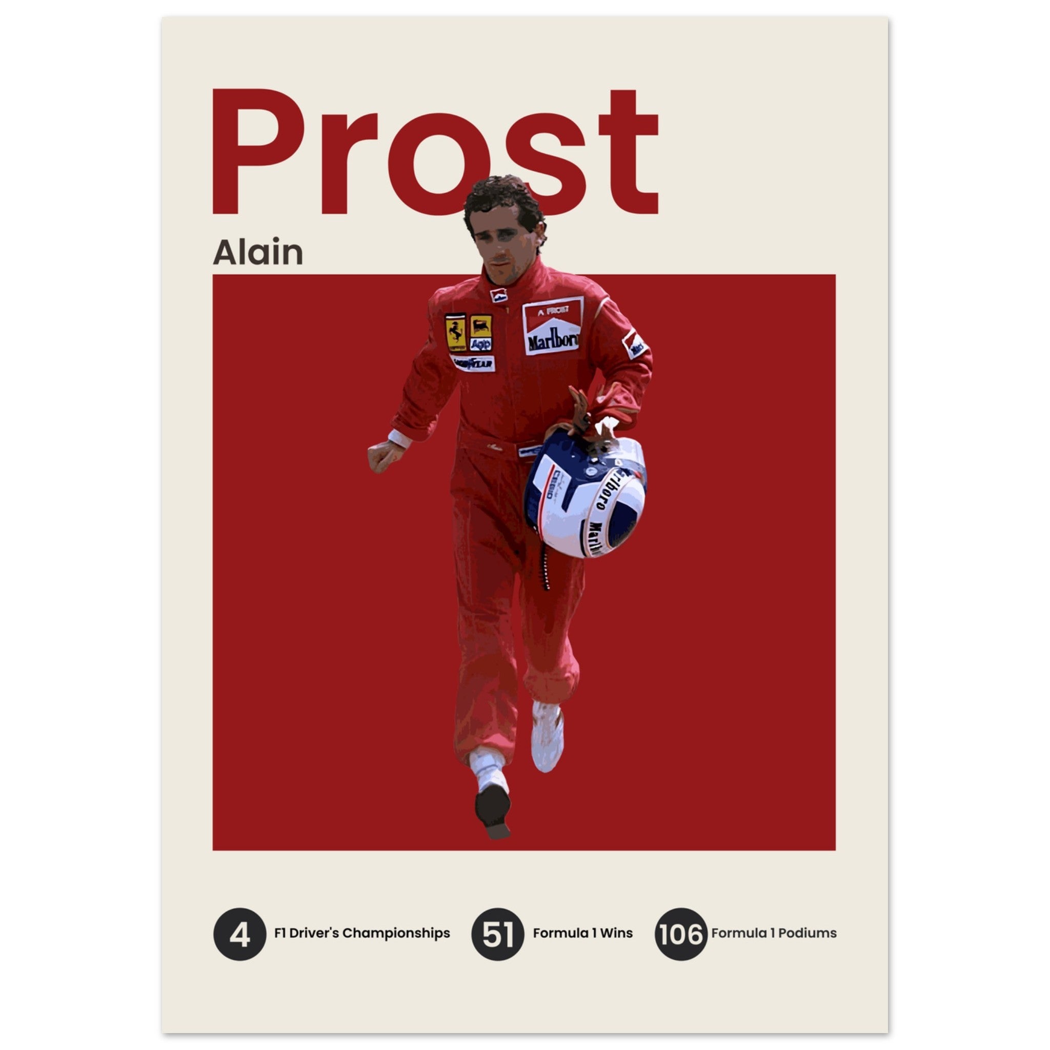 Alain Prost - OverPrints