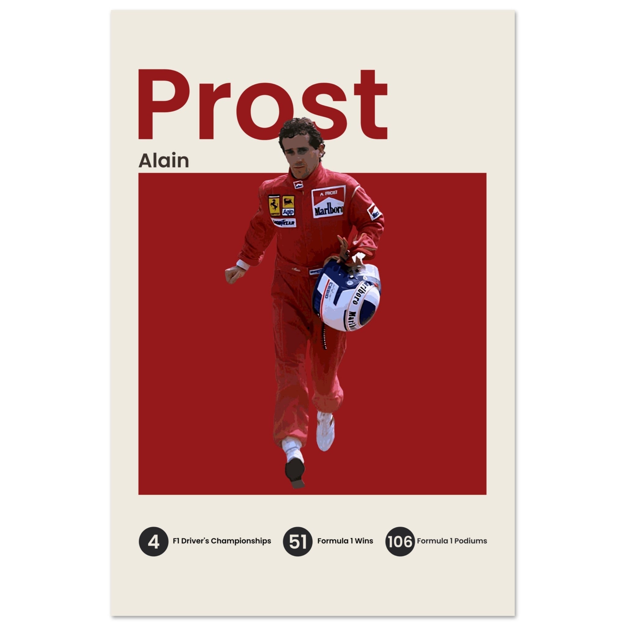 Alain Prost - OverPrints