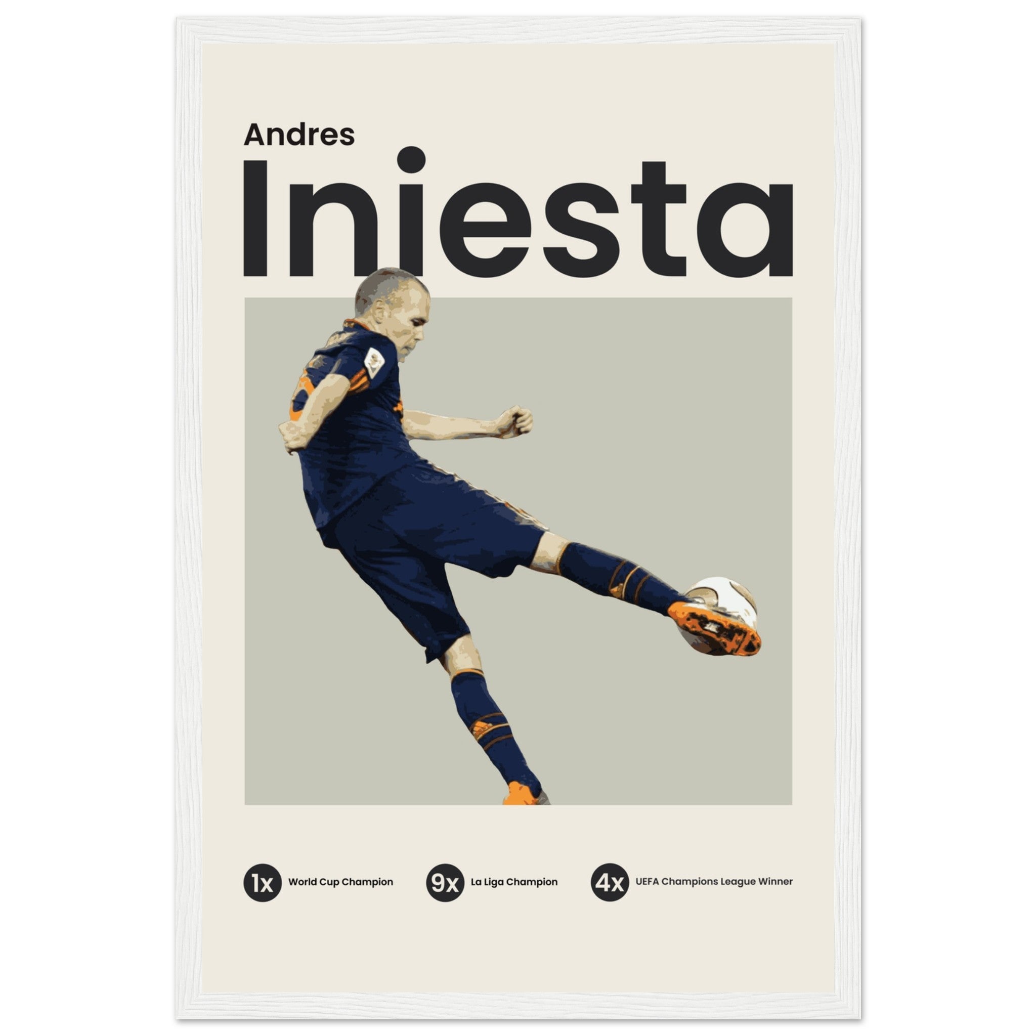 Andres Iniesta - OverPrints