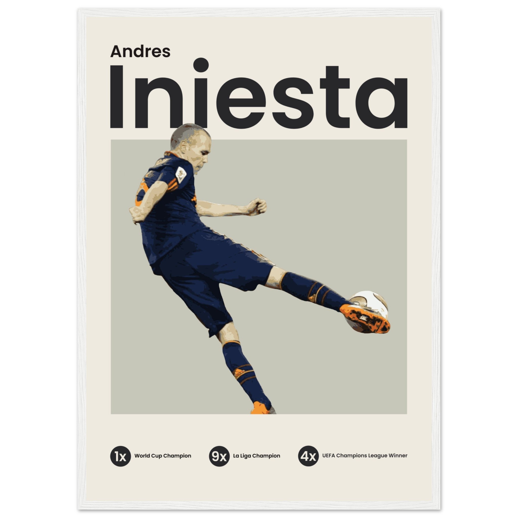 Andres Iniesta - OverPrints