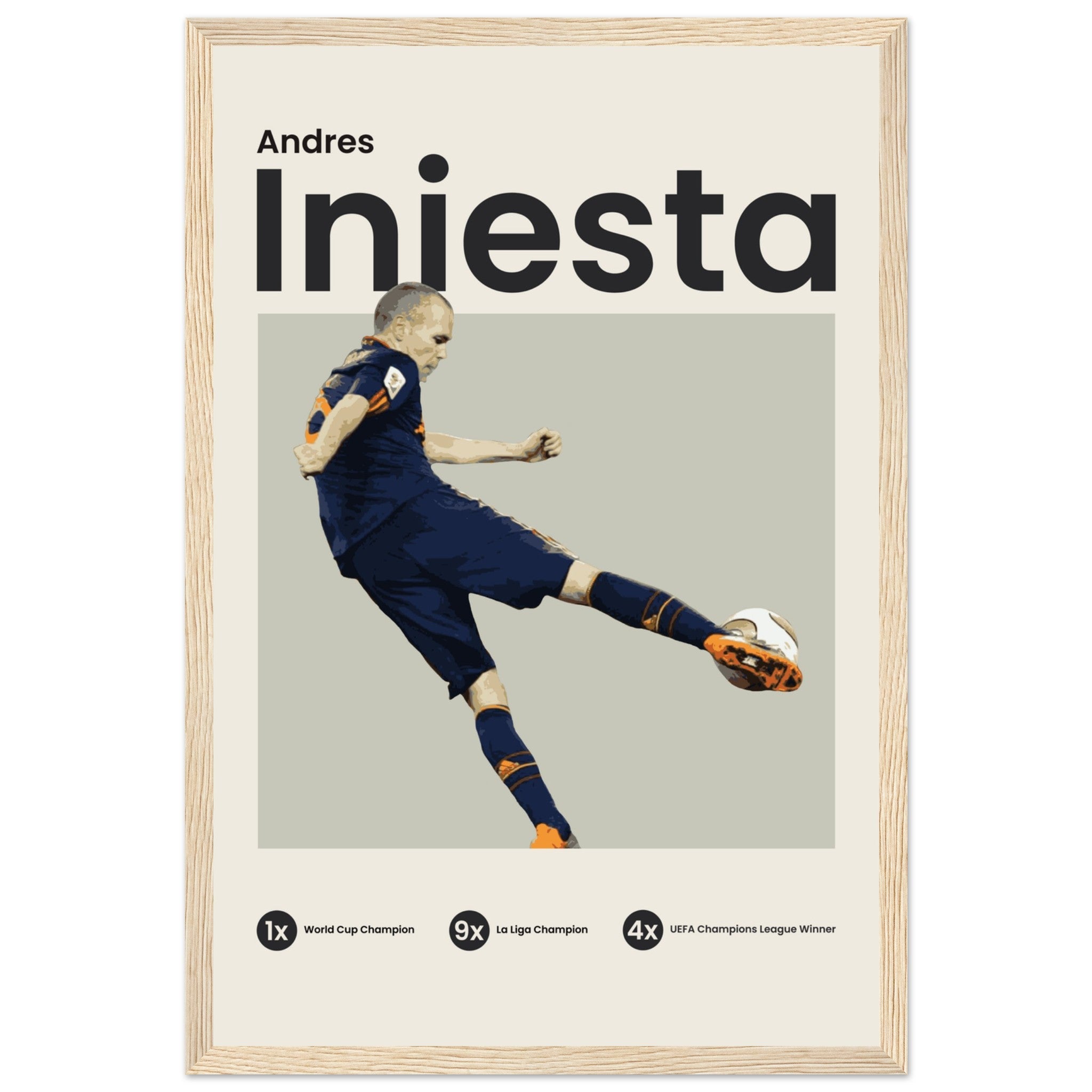 Andres Iniesta - OverPrints