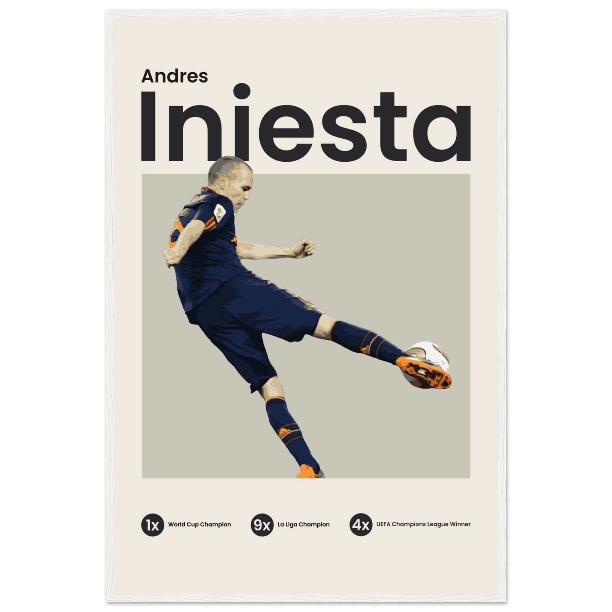 Andres Iniesta - OverPrints