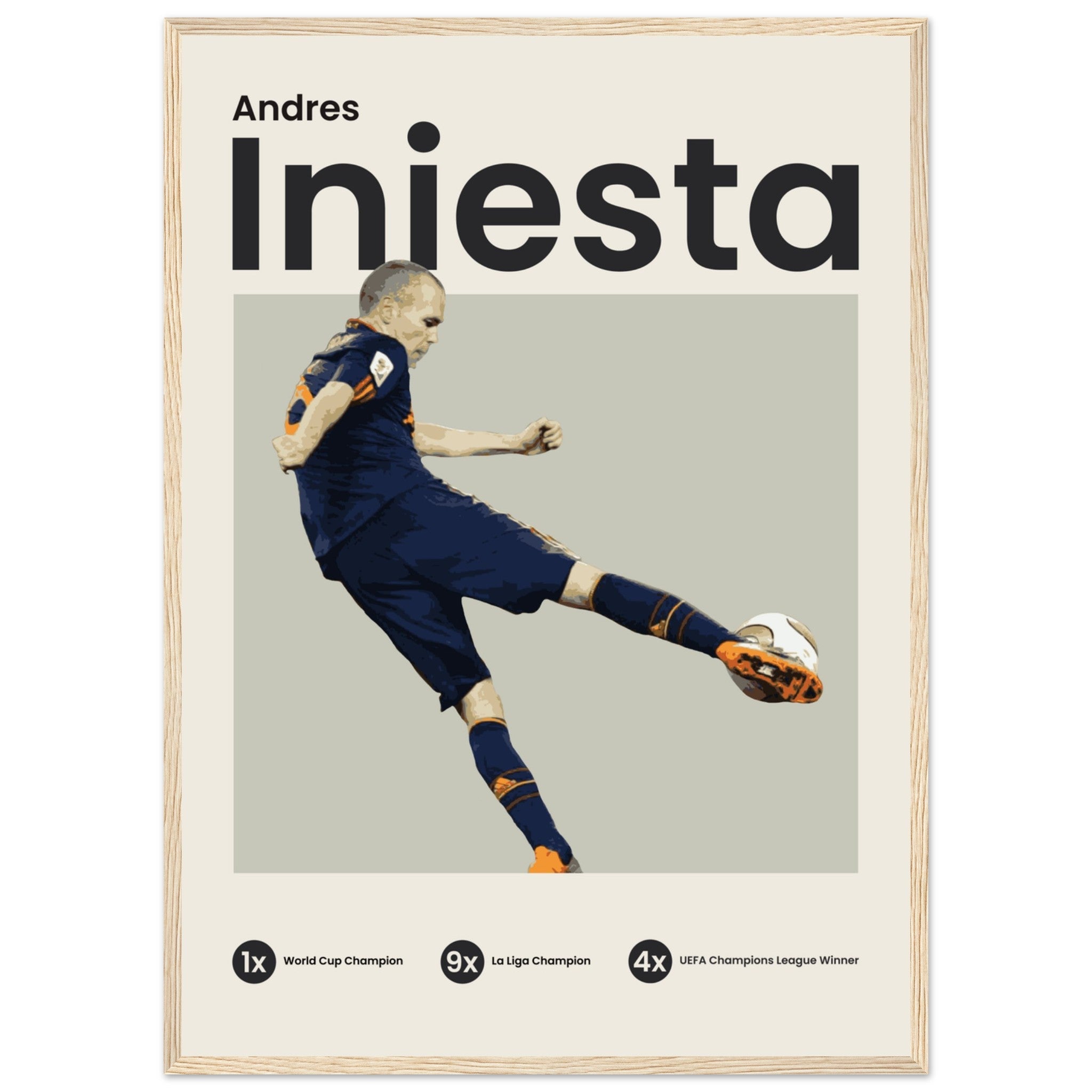 Andres Iniesta - OverPrints