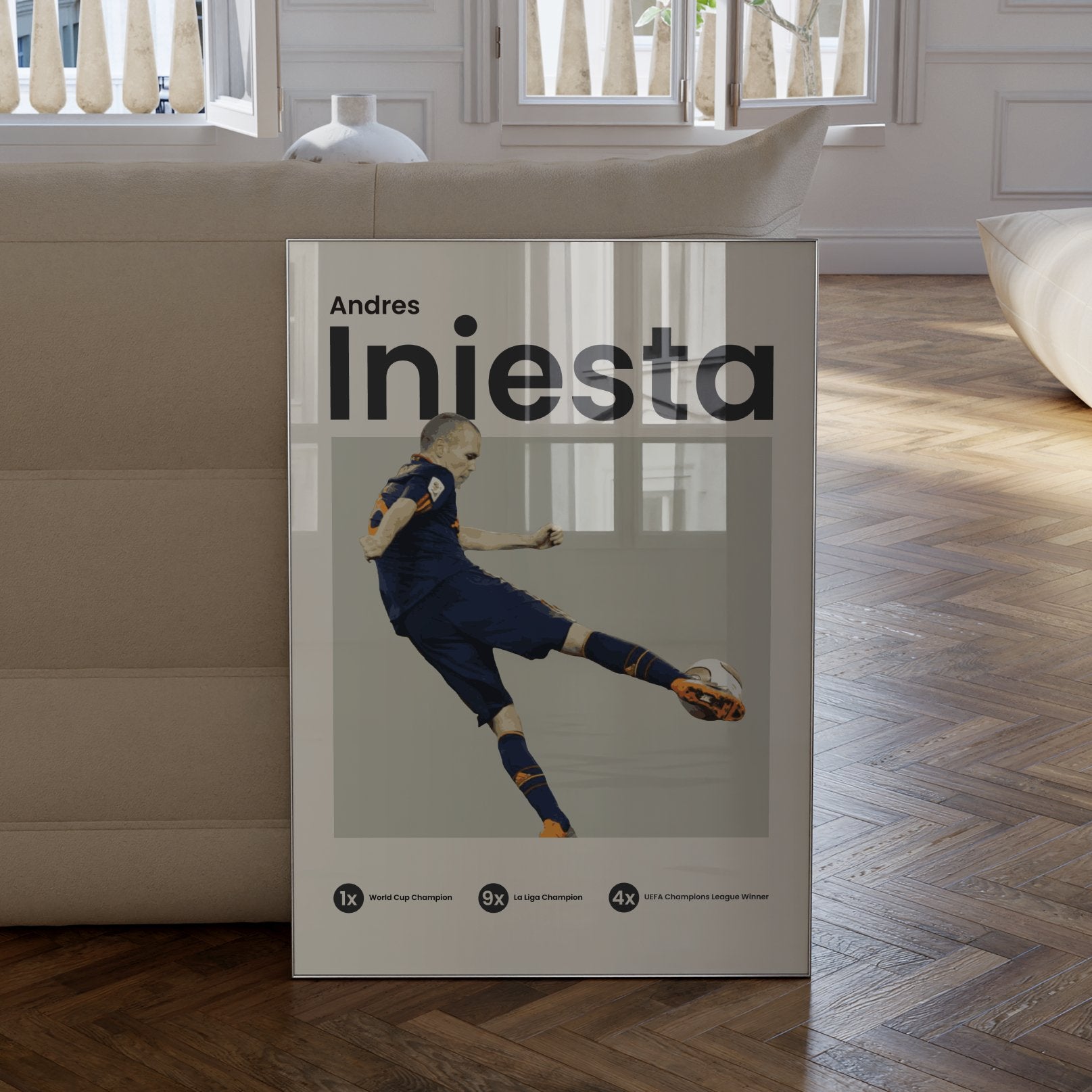 Andres Iniesta - OverPrints