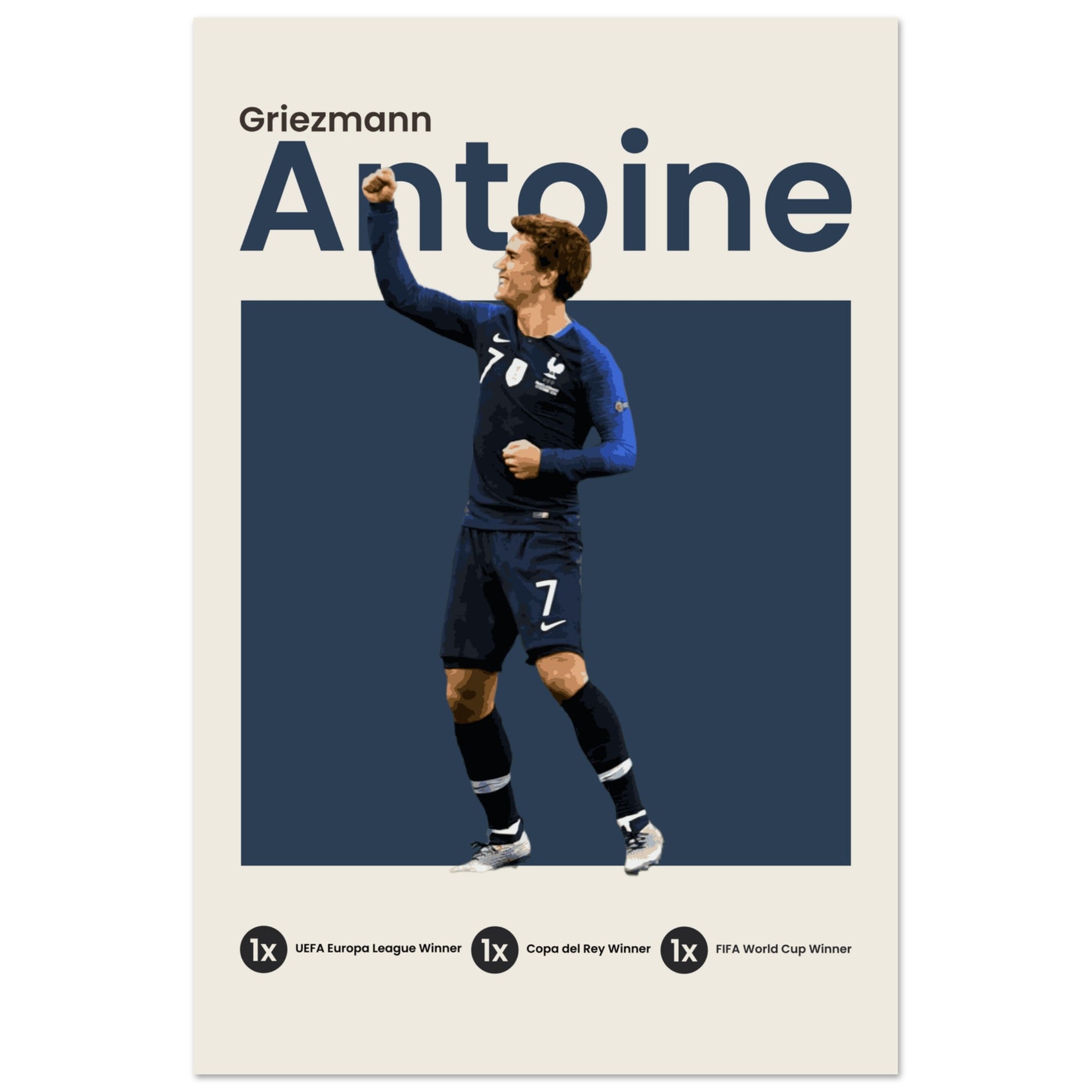 Antoine Griezmann - France - OverPrints