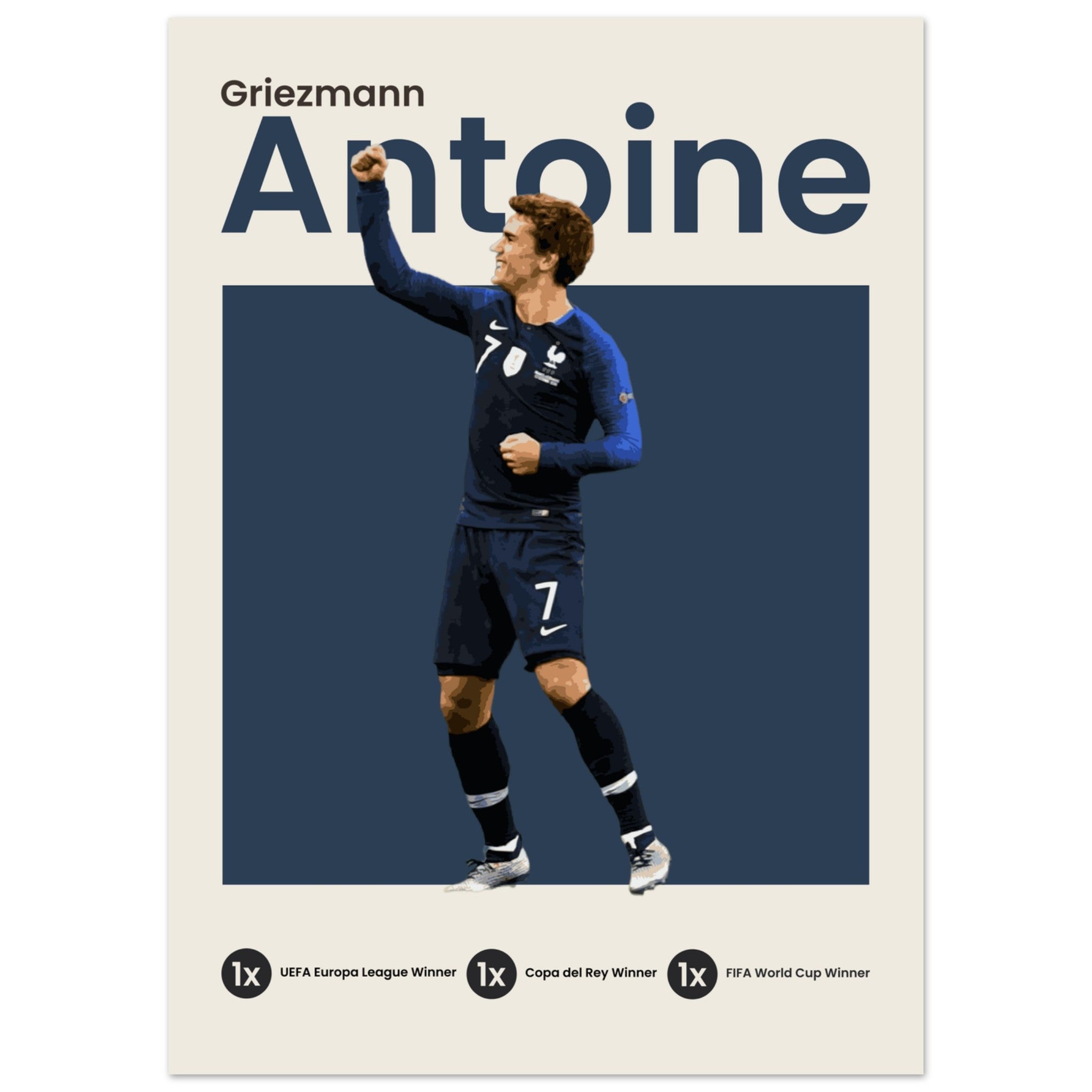 Antoine Griezmann - France - OverPrints