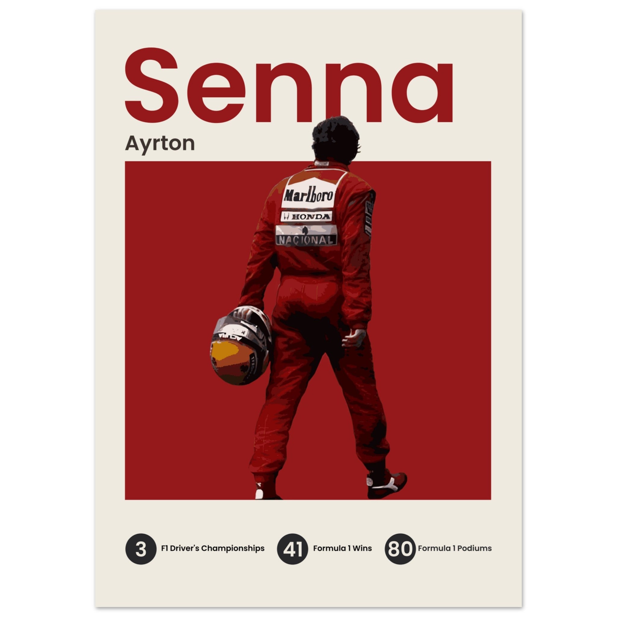 Ayrton Senna - OverPrints