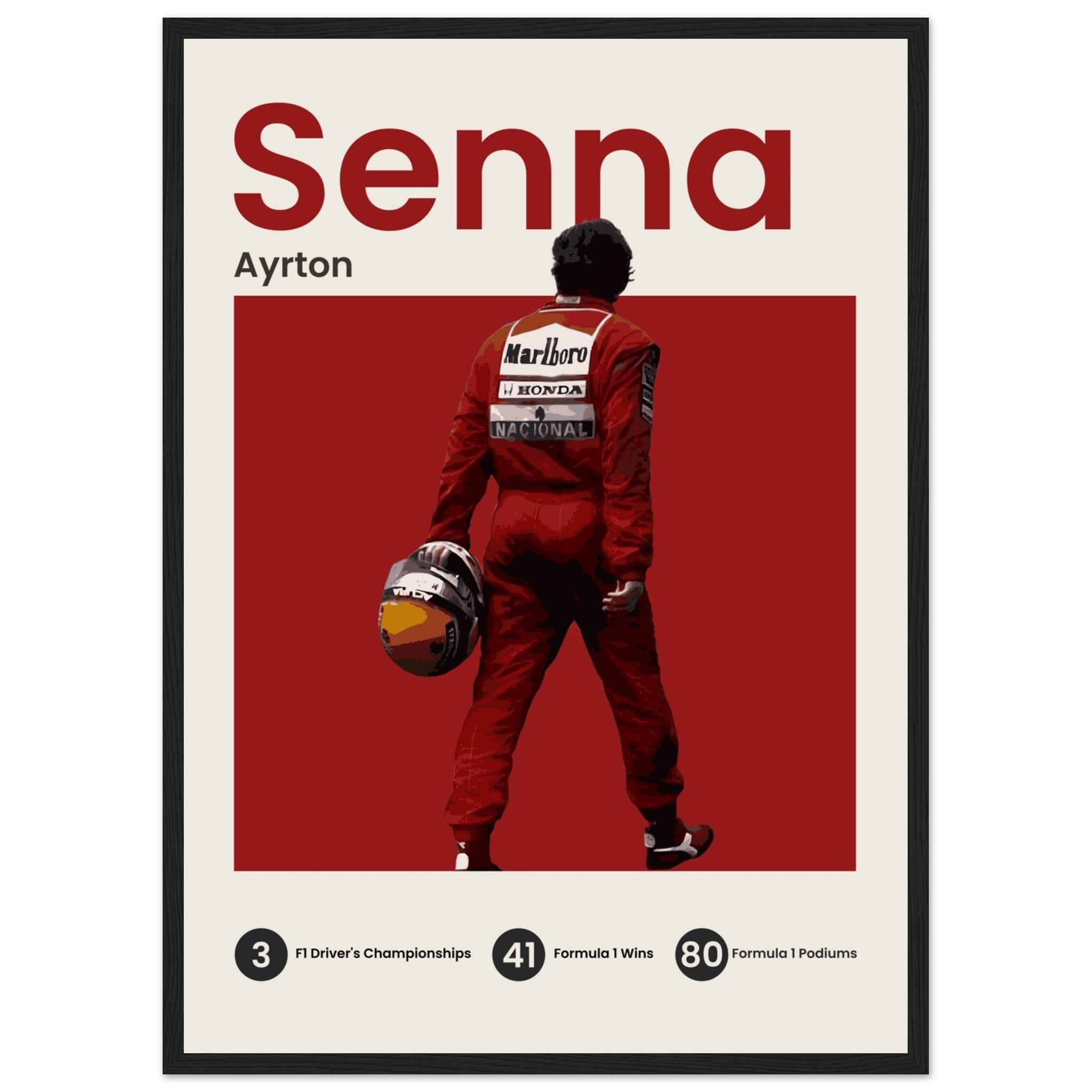 Ayrton Senna - OverPrints