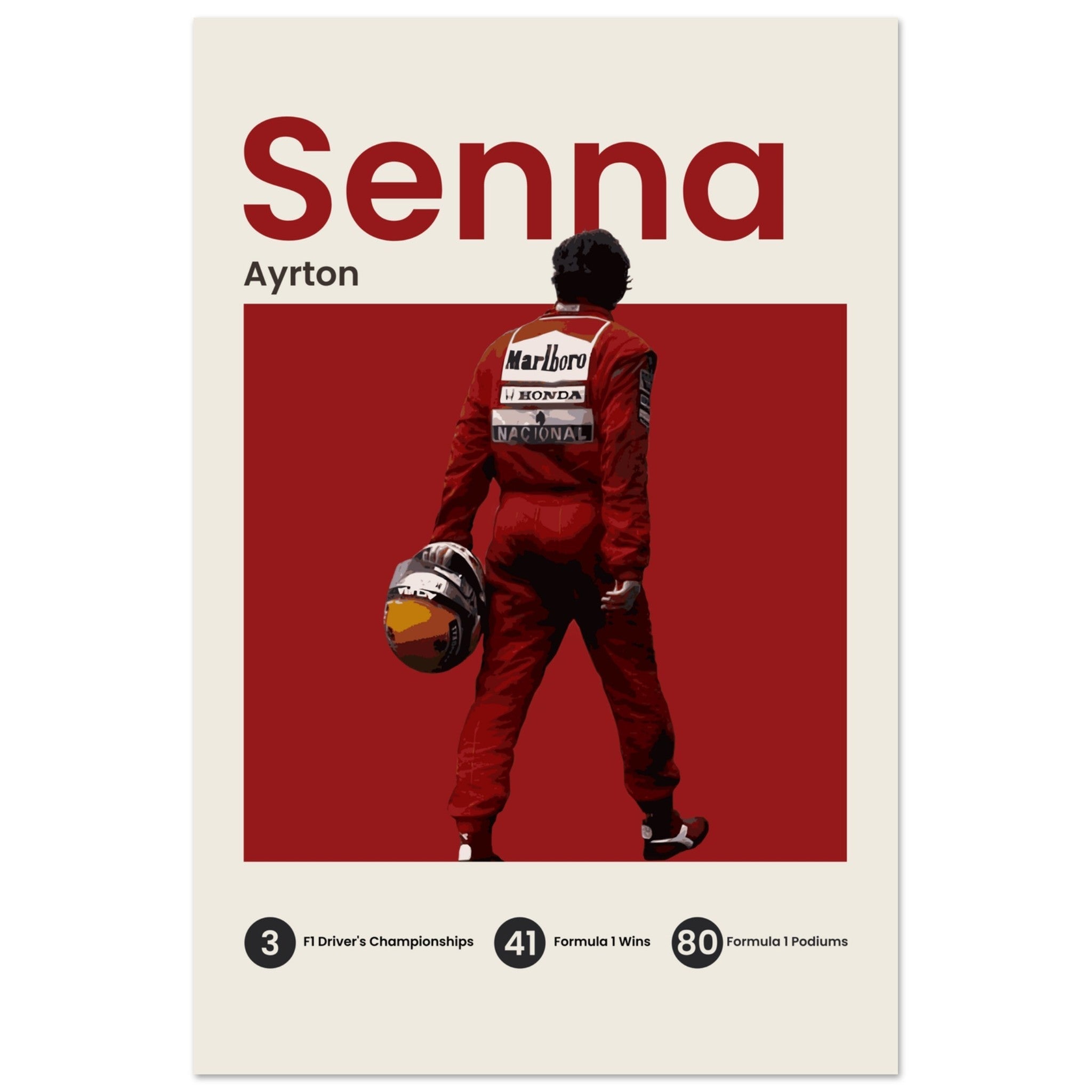 Ayrton Senna - OverPrints