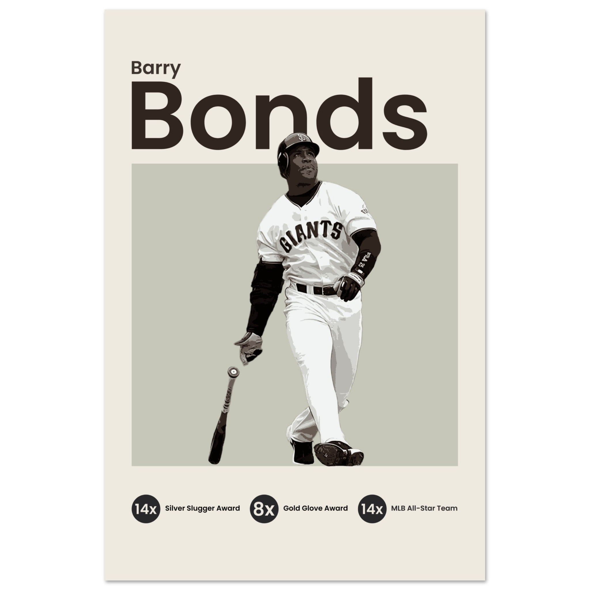 Barry Bonds - OverPrints