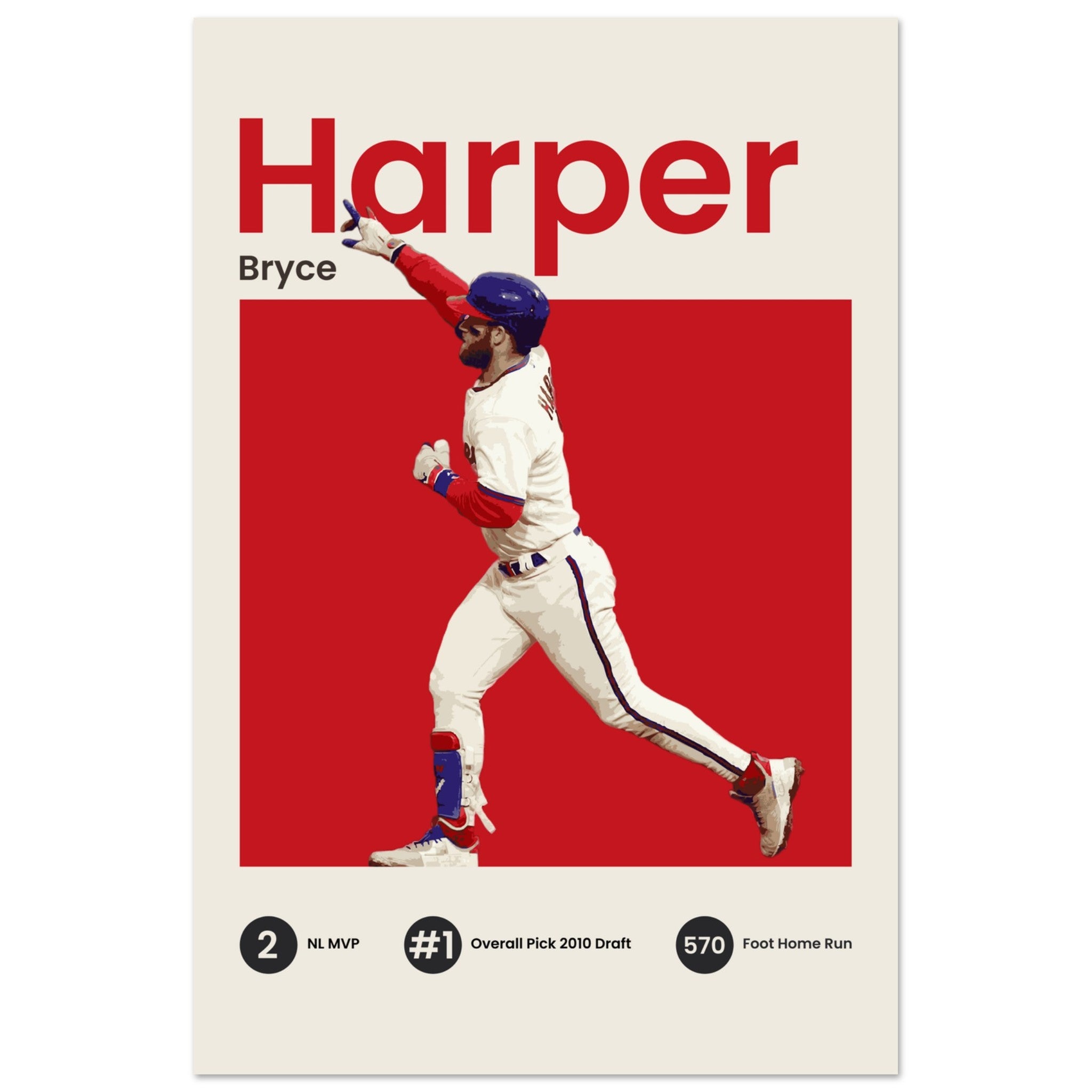 Bryce Harper - OverPrints