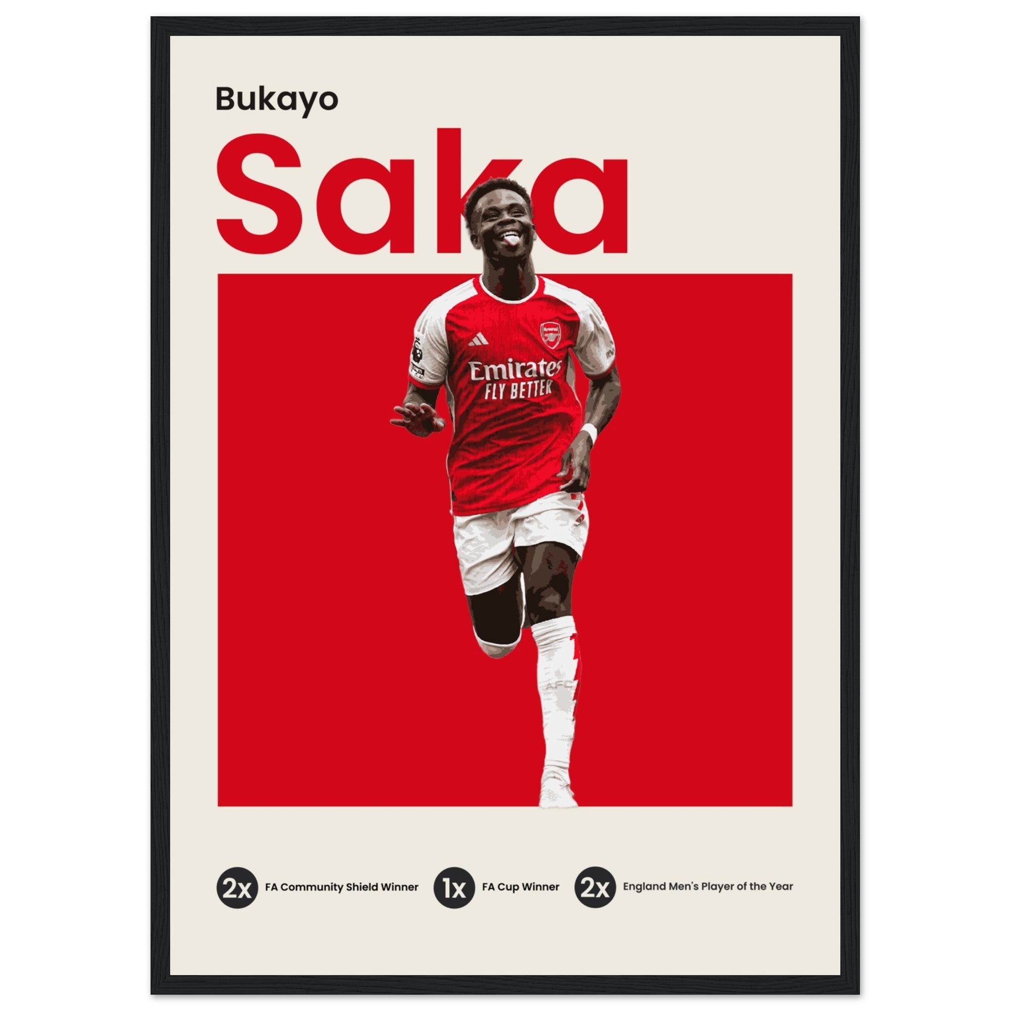 Bukayo Saka - OverPrints