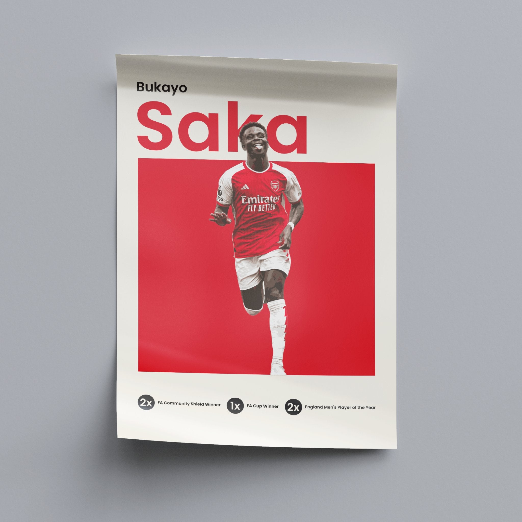 Bukayo Saka - OverPrints