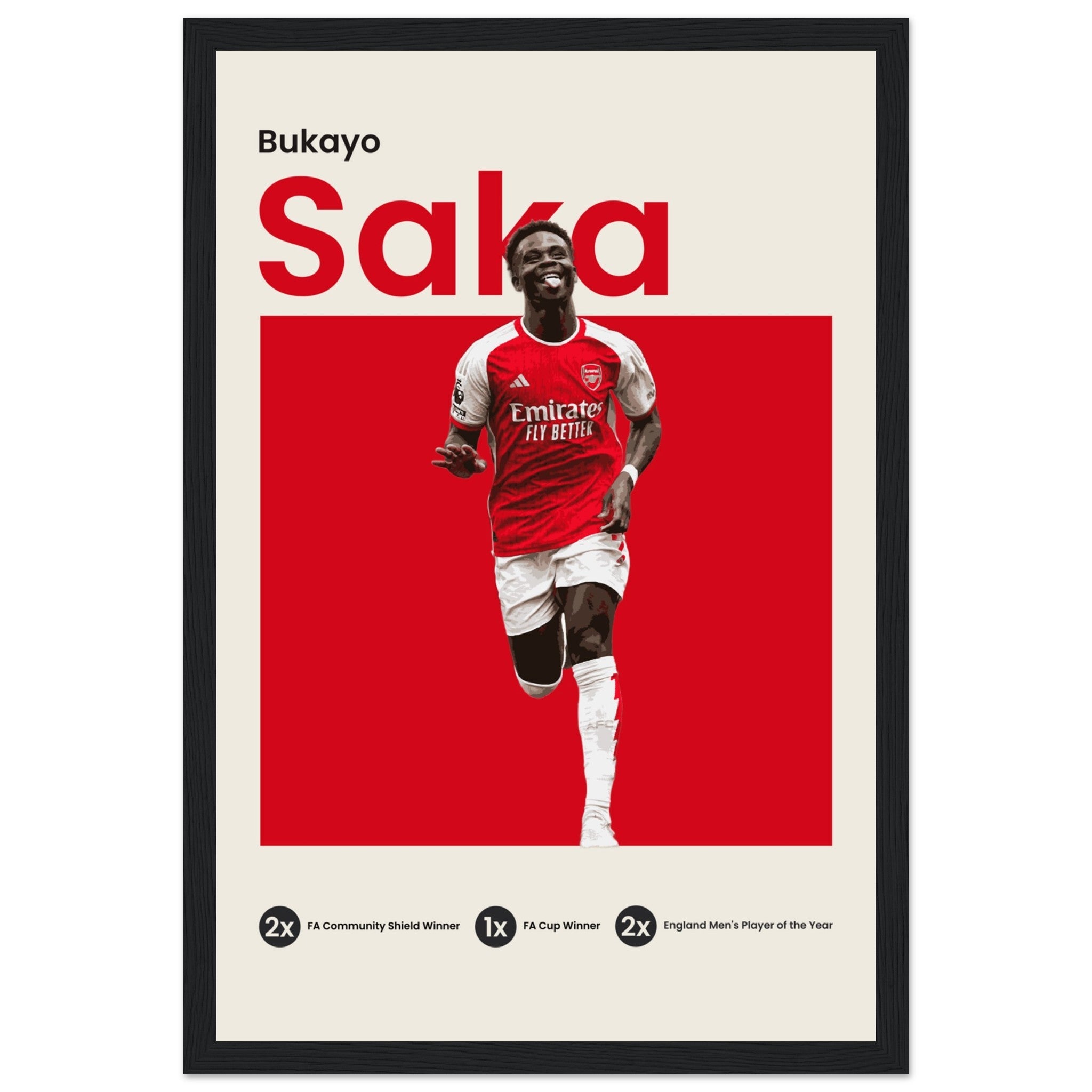 Bukayo Saka - OverPrints