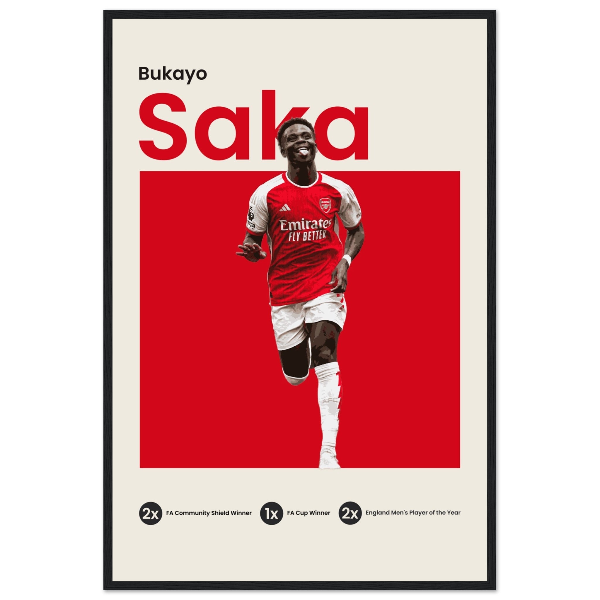 Bukayo Saka - OverPrints