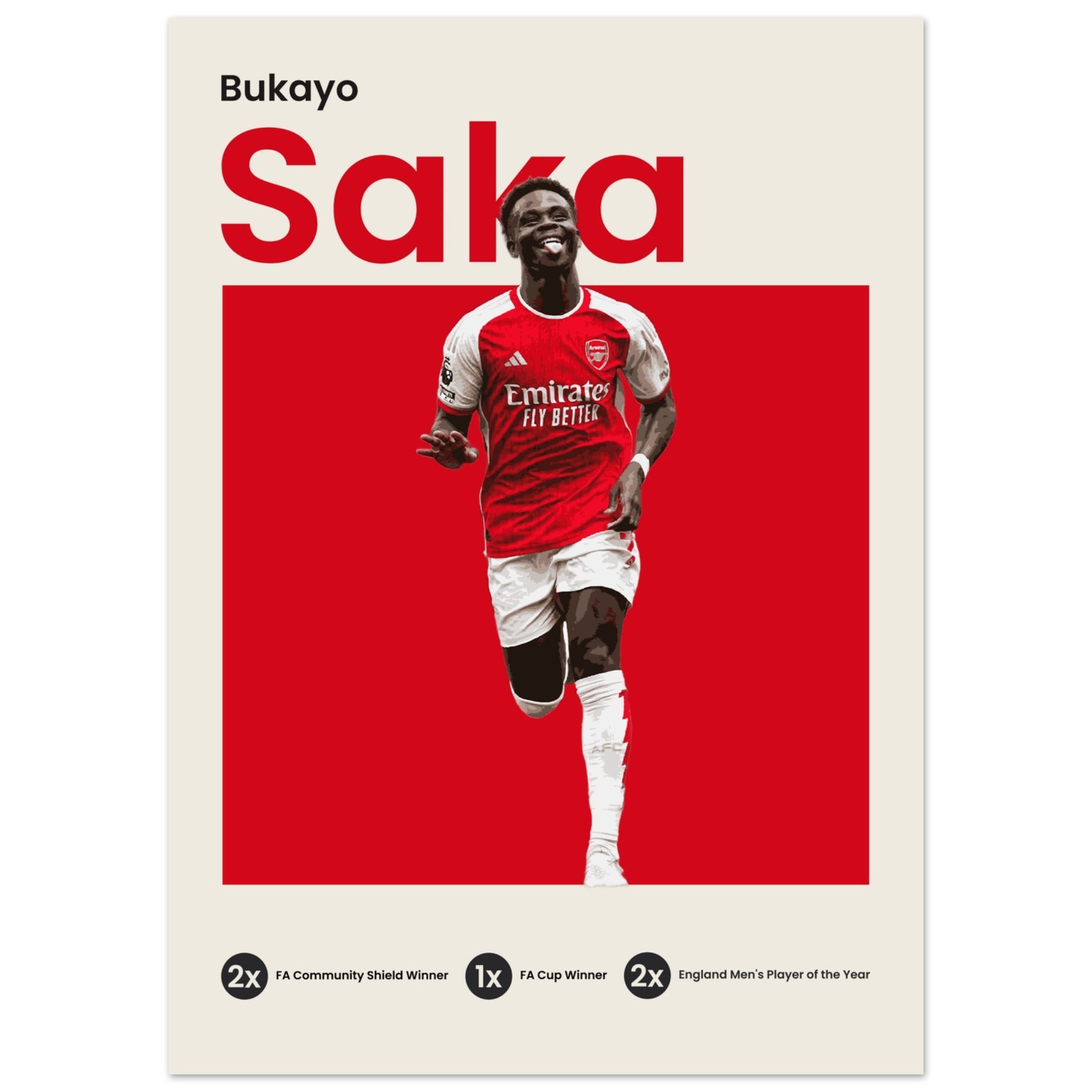 Bukayo Saka - OverPrints