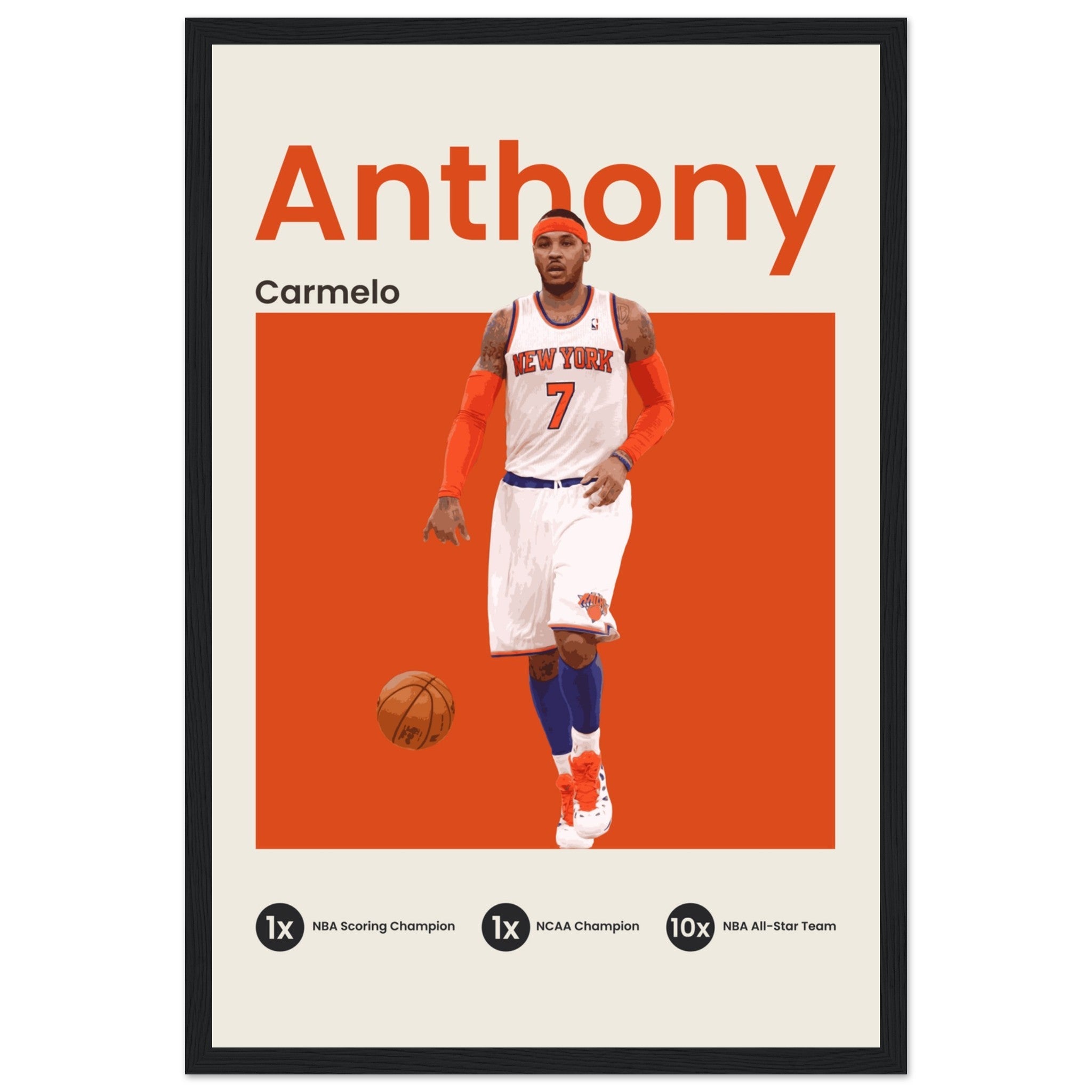 Carmelo Anthony - OverPrints