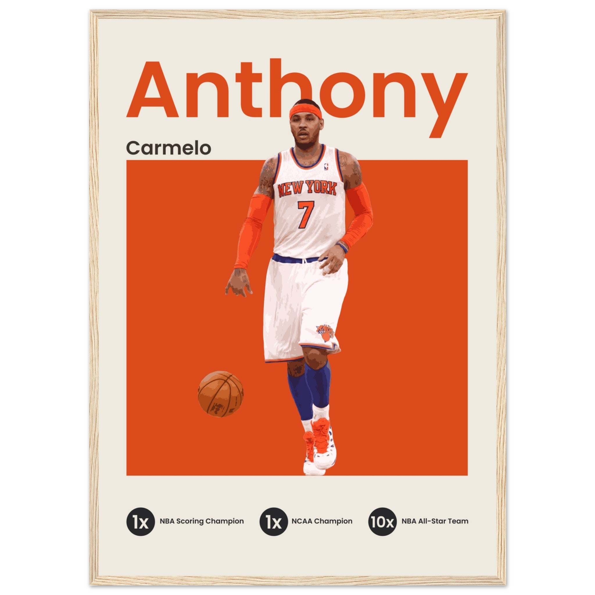 Carmelo Anthony - OverPrints