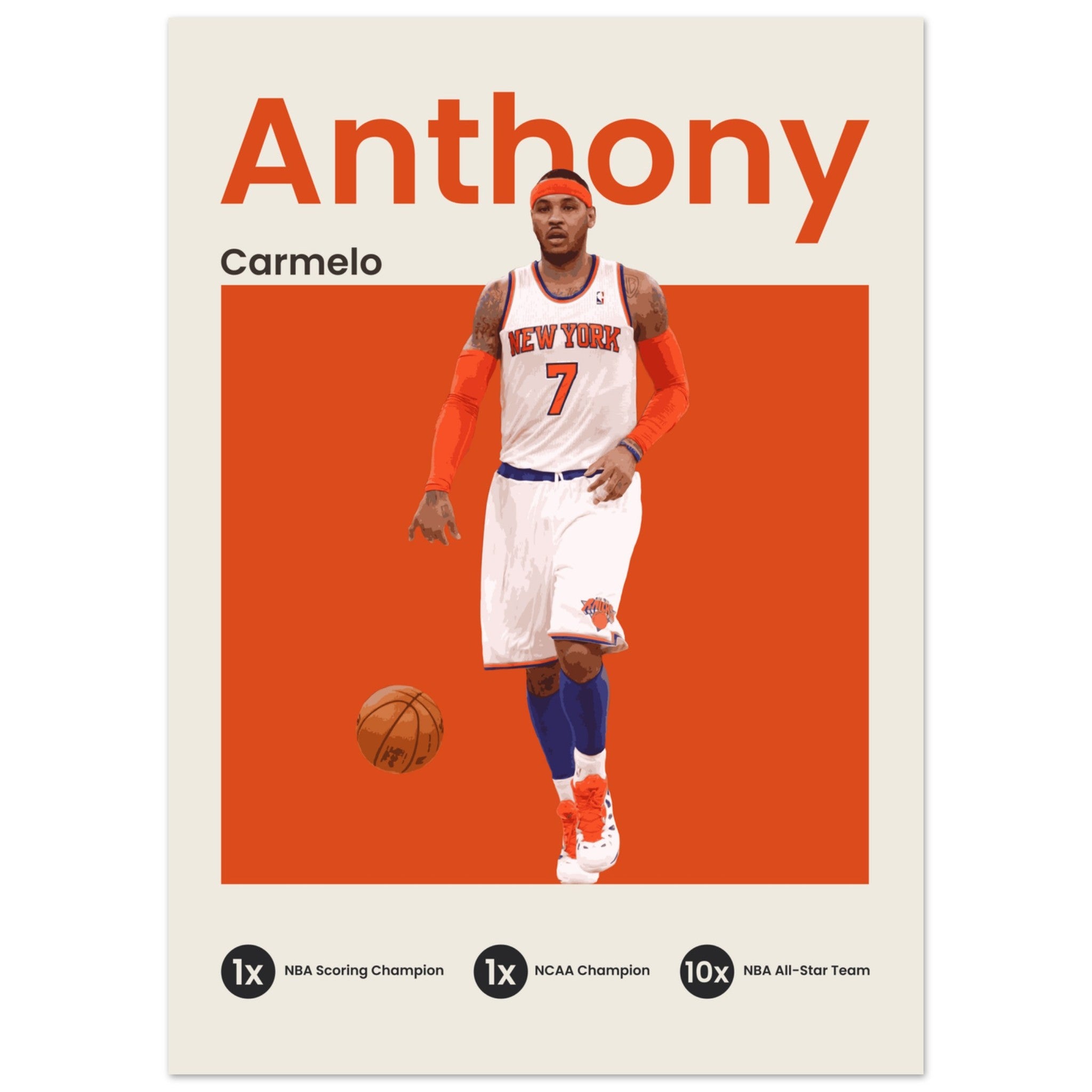 Carmelo Anthony - OverPrints