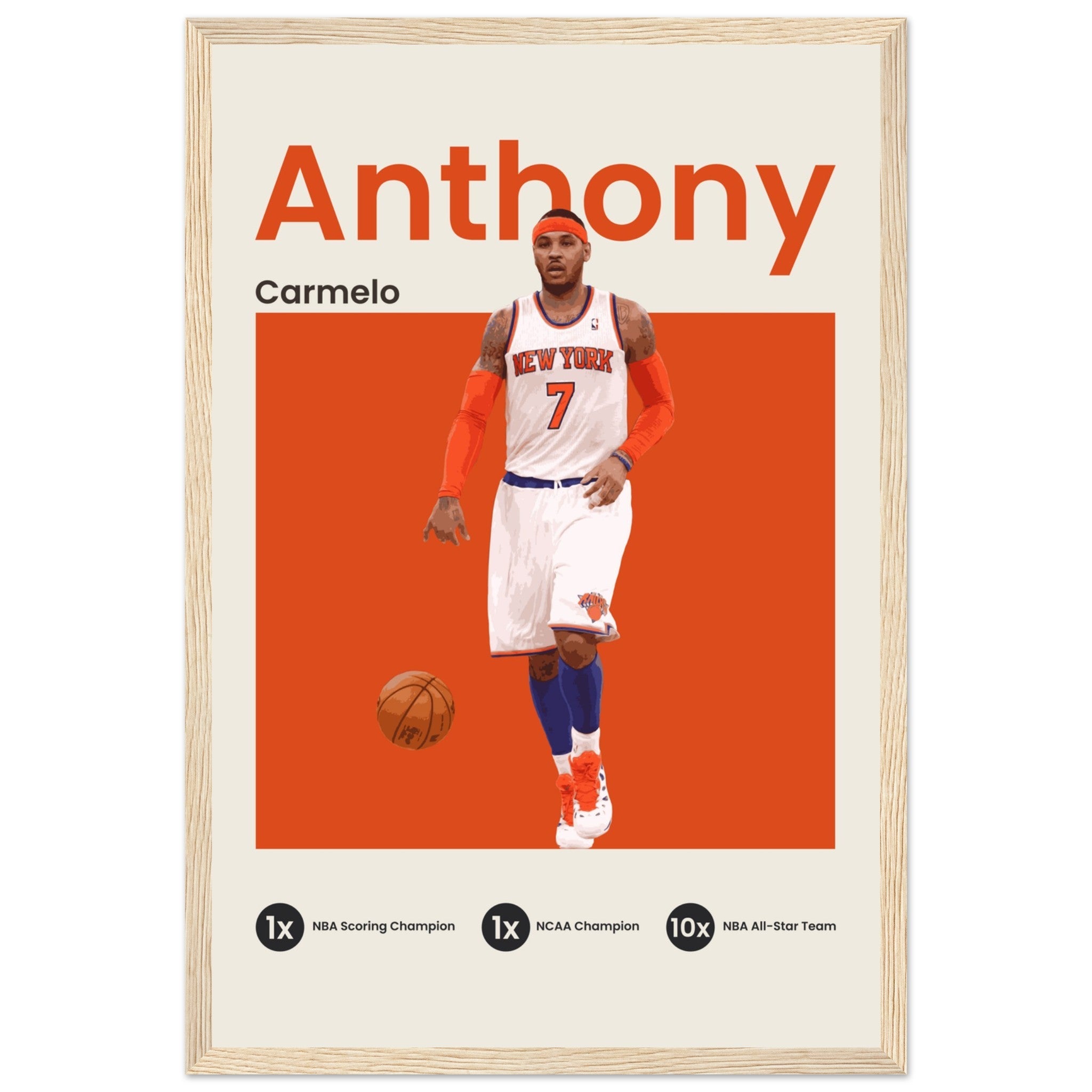 Carmelo Anthony - OverPrints