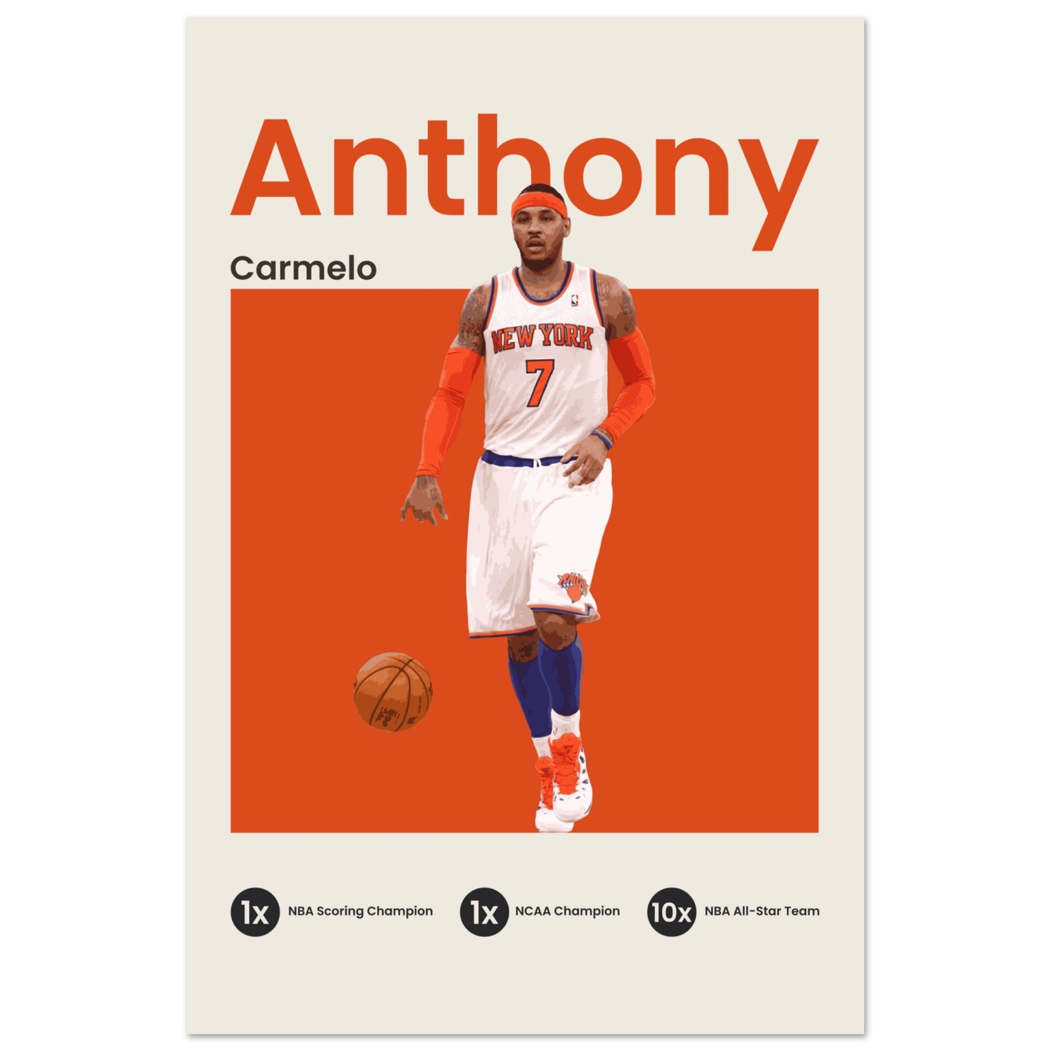 Carmelo Anthony - OverPrints