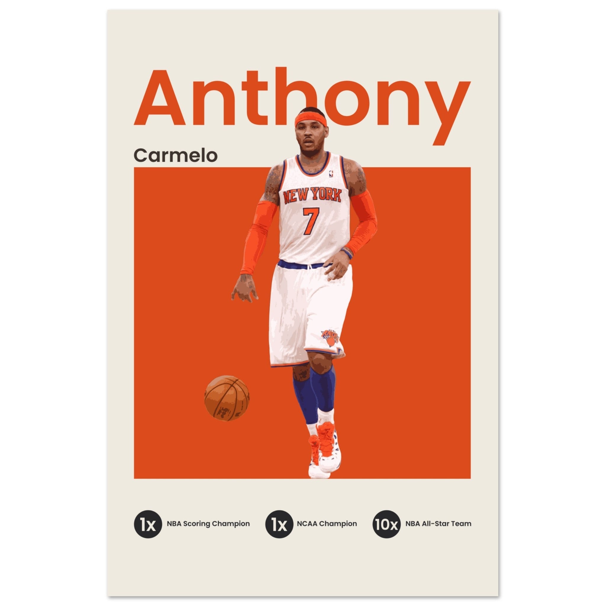 Carmelo Anthony - OverPrints