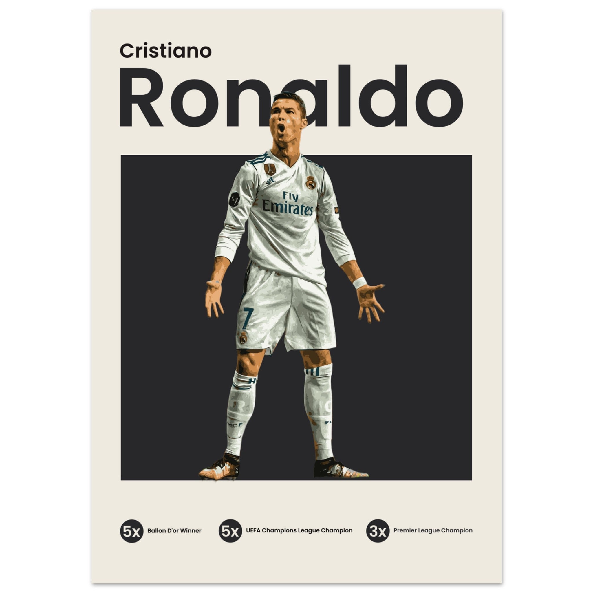 Cristiano Ronaldo - GOAT Edition - OverPrints