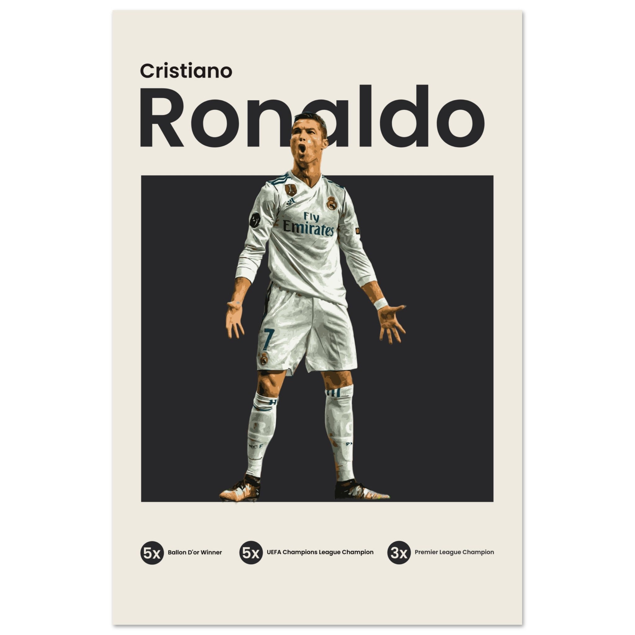 Cristiano Ronaldo - GOAT Edition - OverPrints