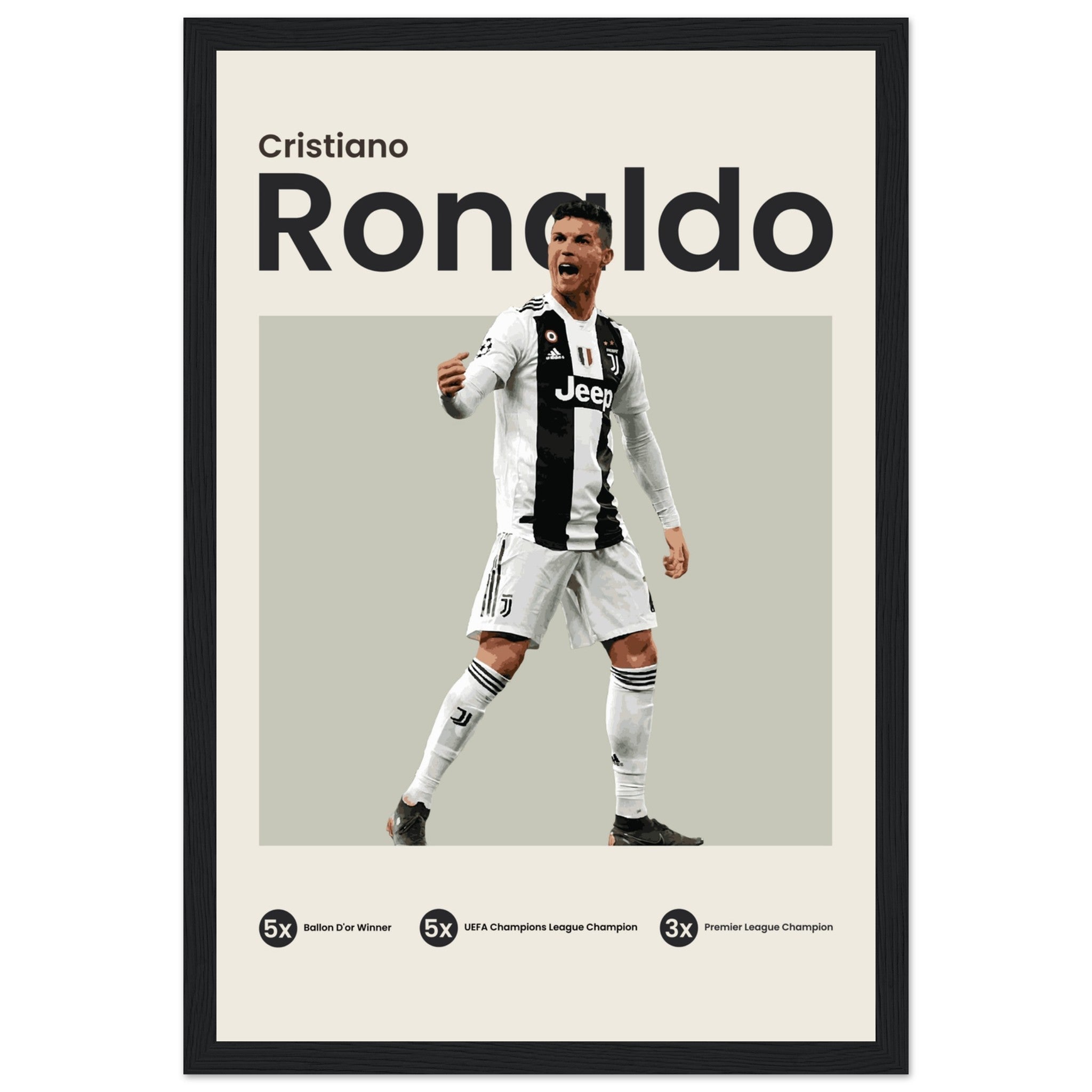 Cristiano Ronaldo - Juventus - OverPrints