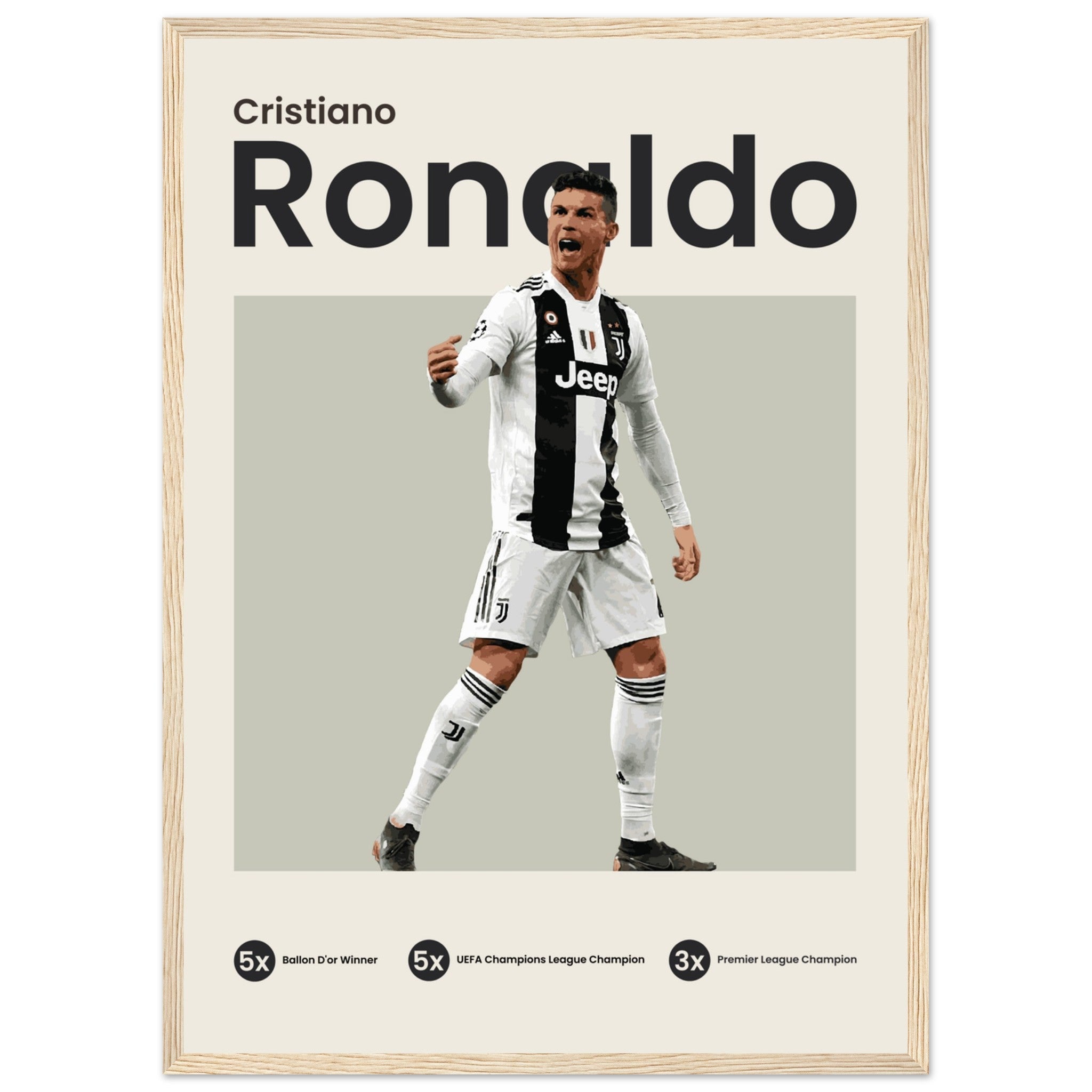 Cristiano Ronaldo - Juventus - OverPrints