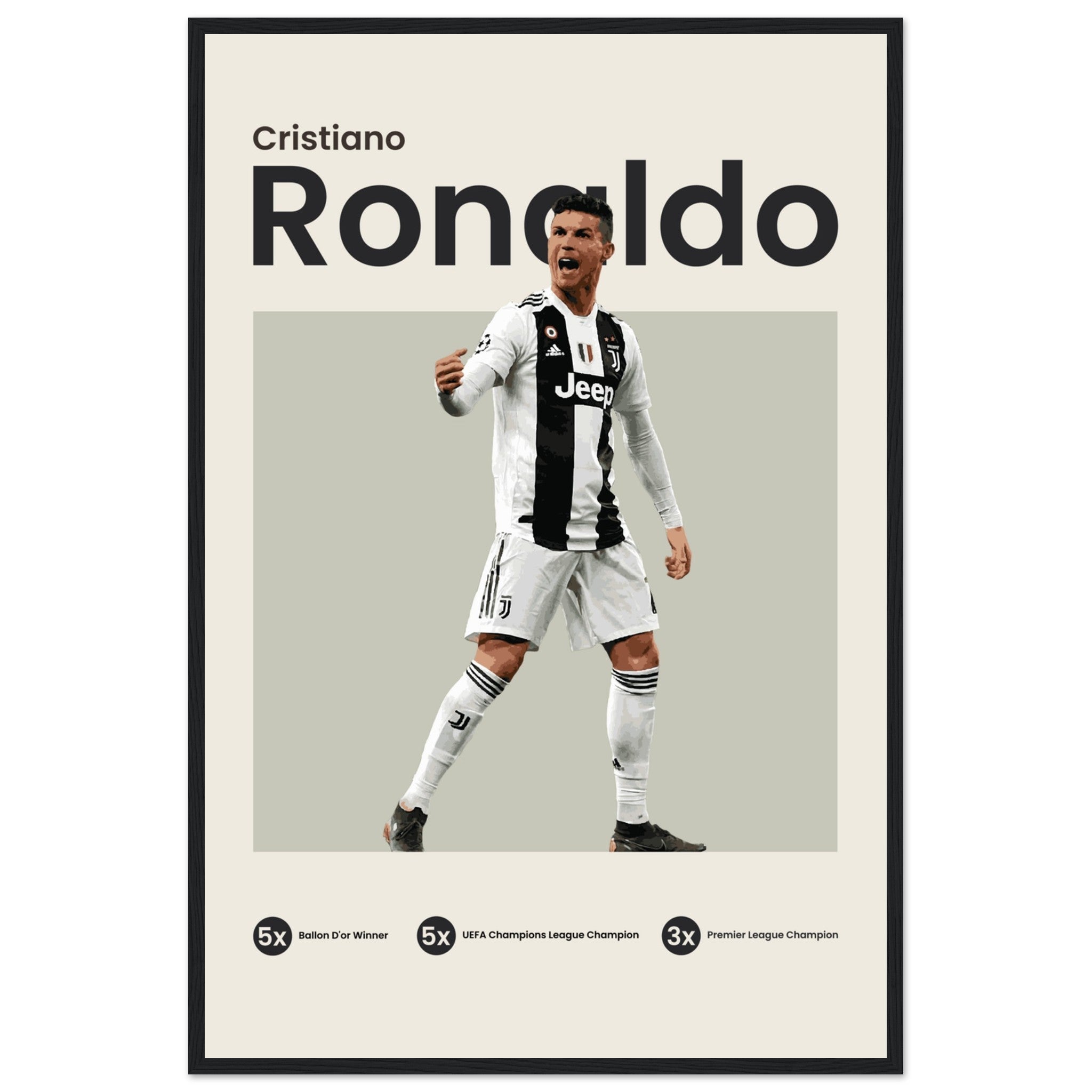 Cristiano Ronaldo - Juventus - OverPrints