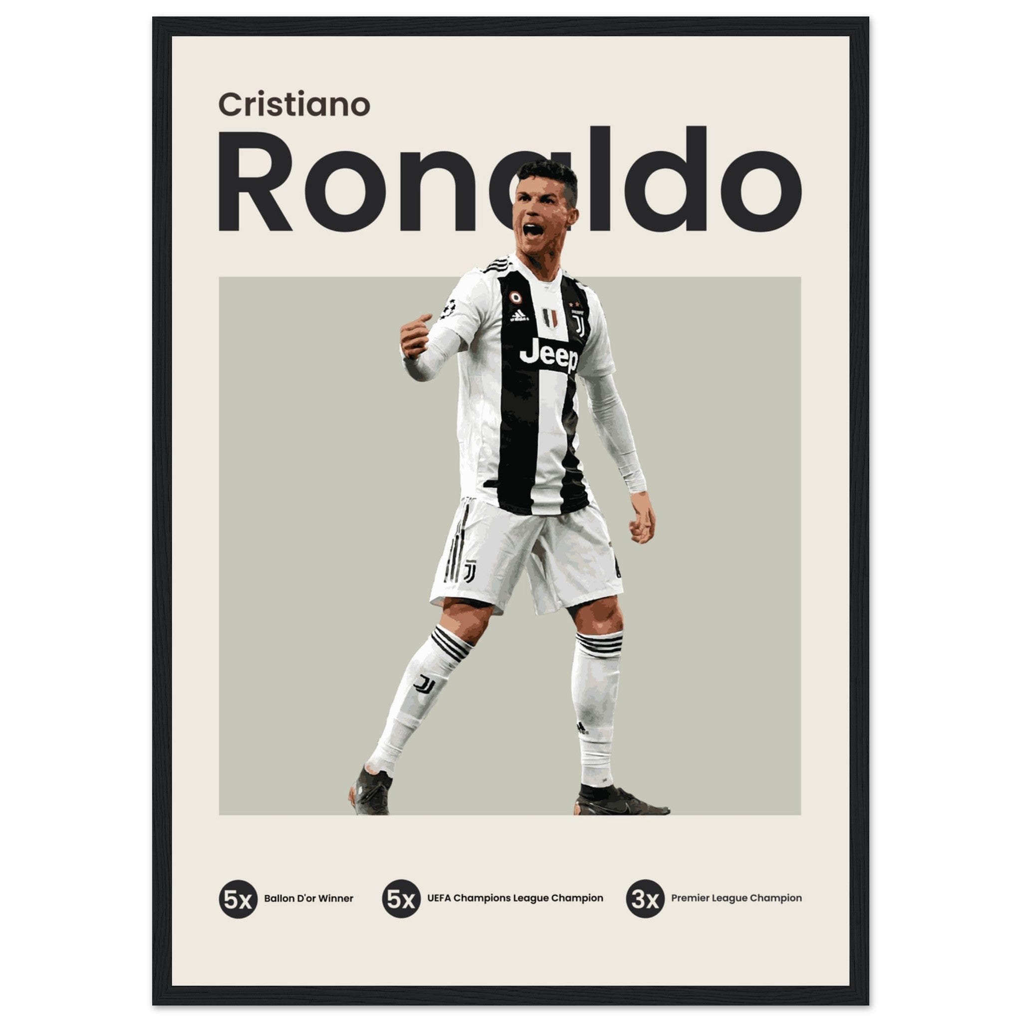 Cristiano Ronaldo - Juventus - OverPrints