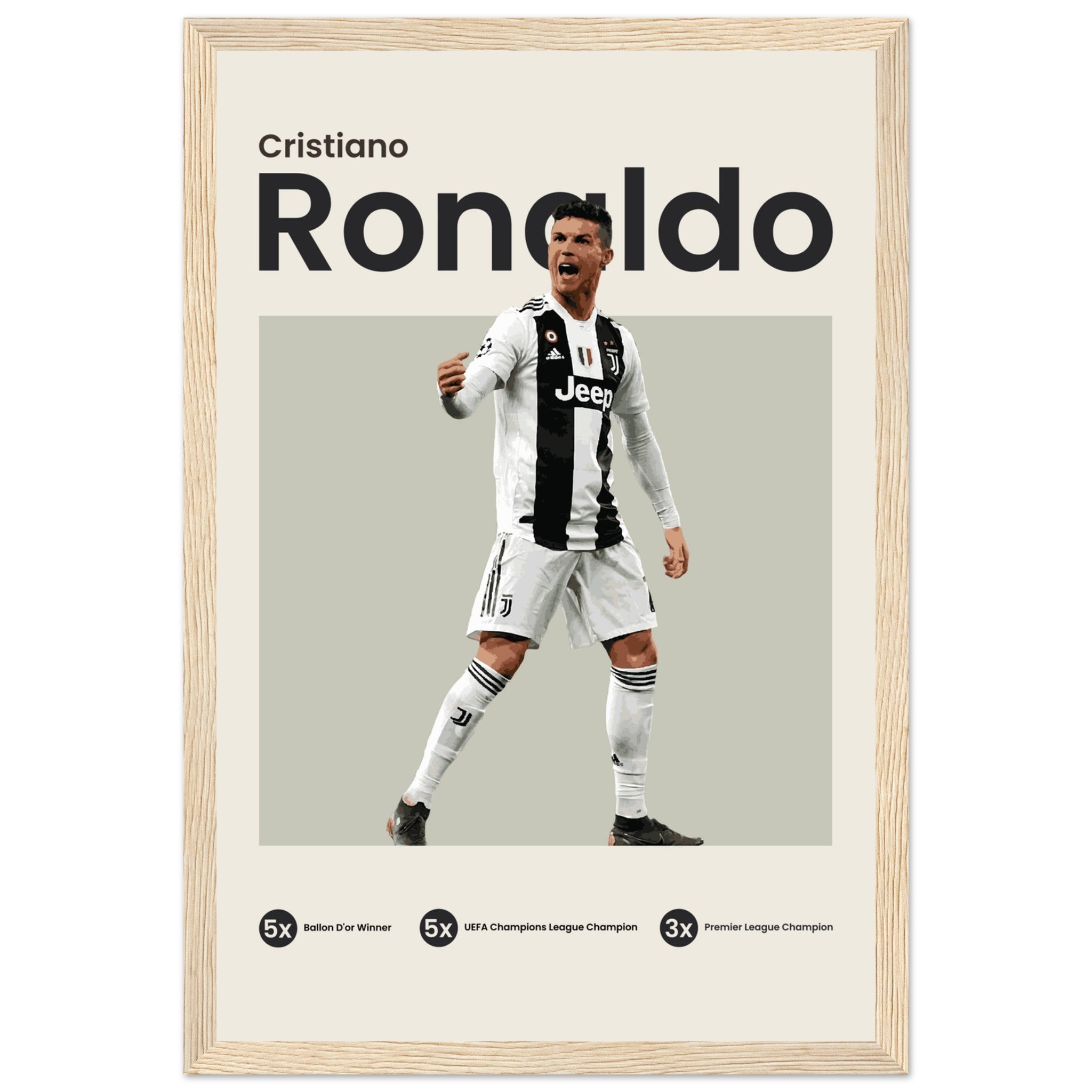 Cristiano Ronaldo - Juventus - OverPrints