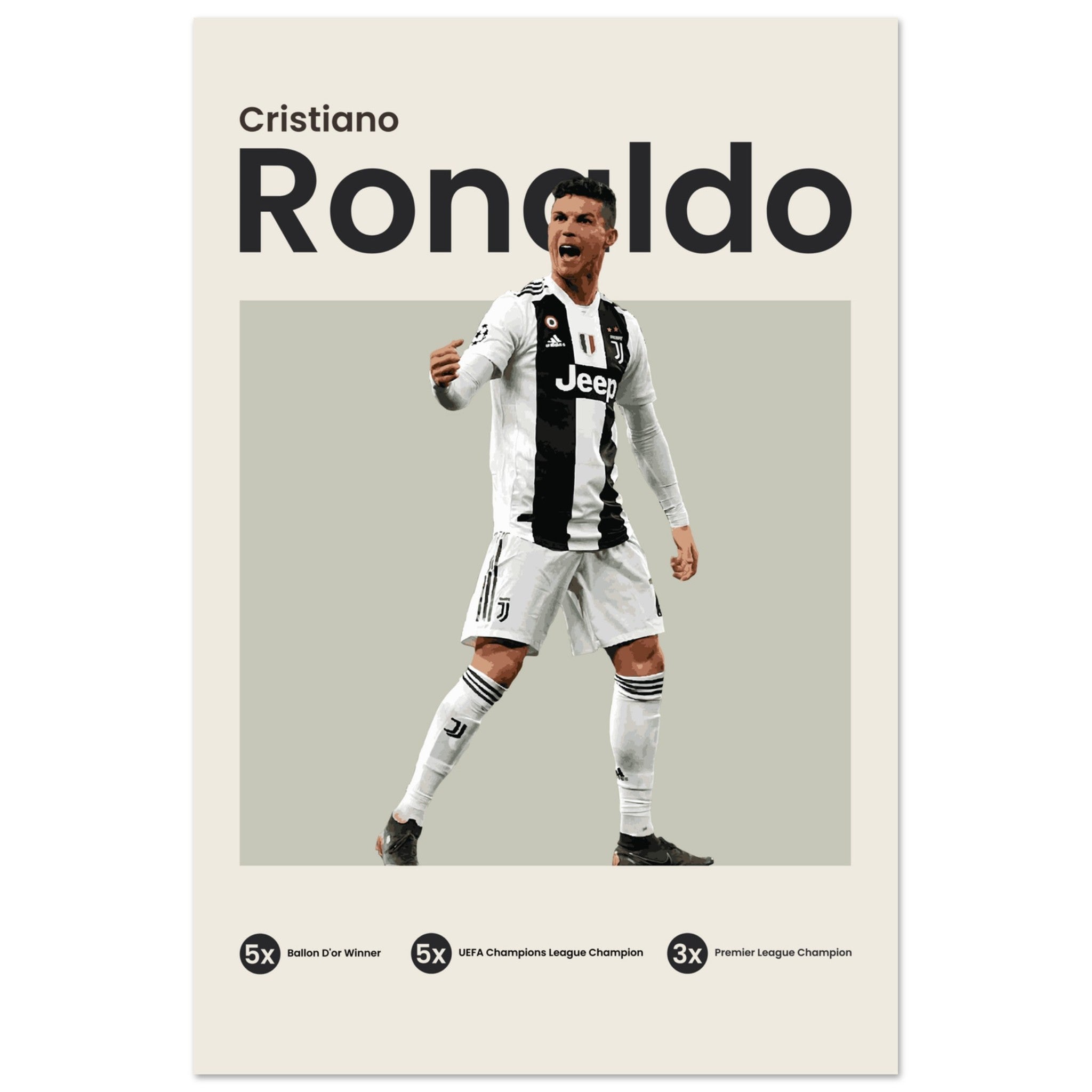 Cristiano Ronaldo - Juventus - OverPrints