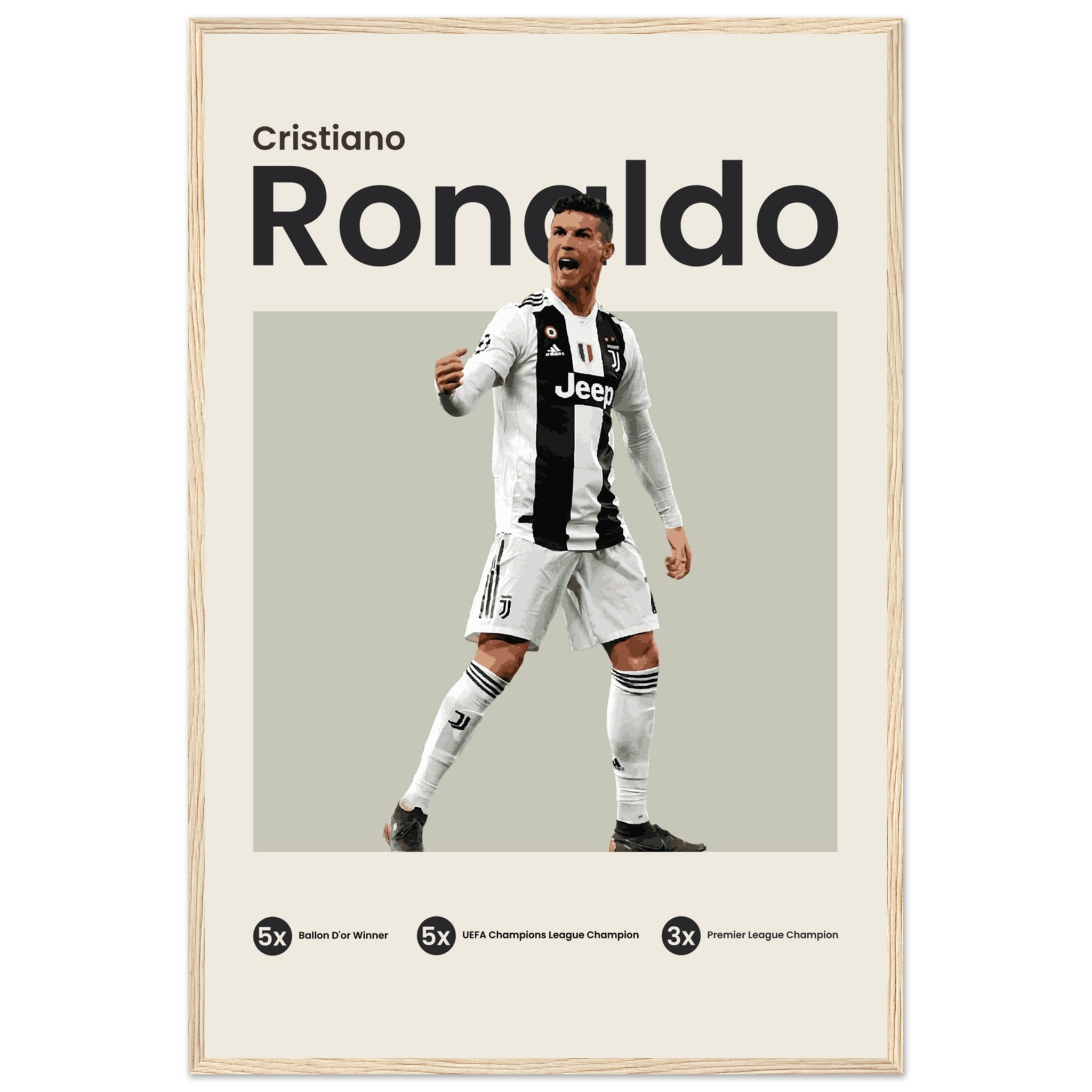 Cristiano Ronaldo - Juventus - OverPrints