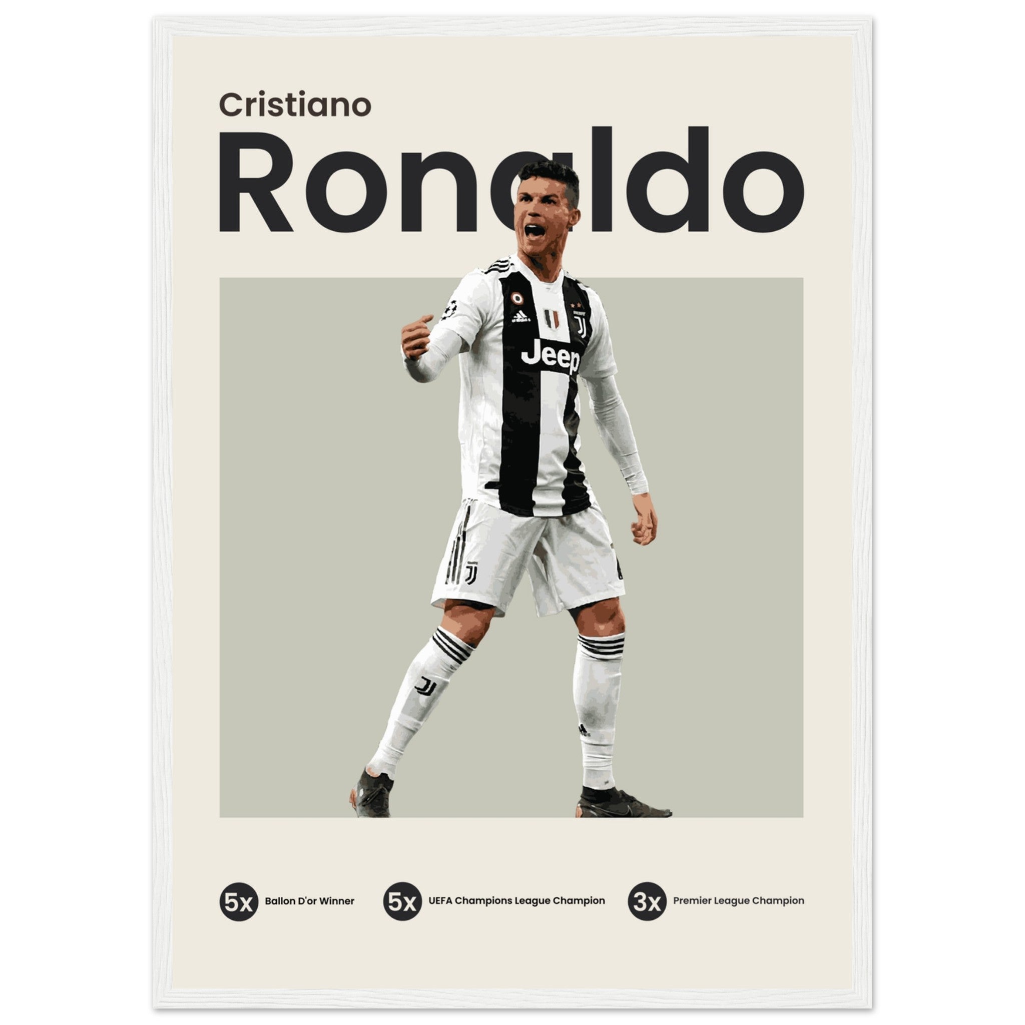 Cristiano Ronaldo - Juventus - OverPrints