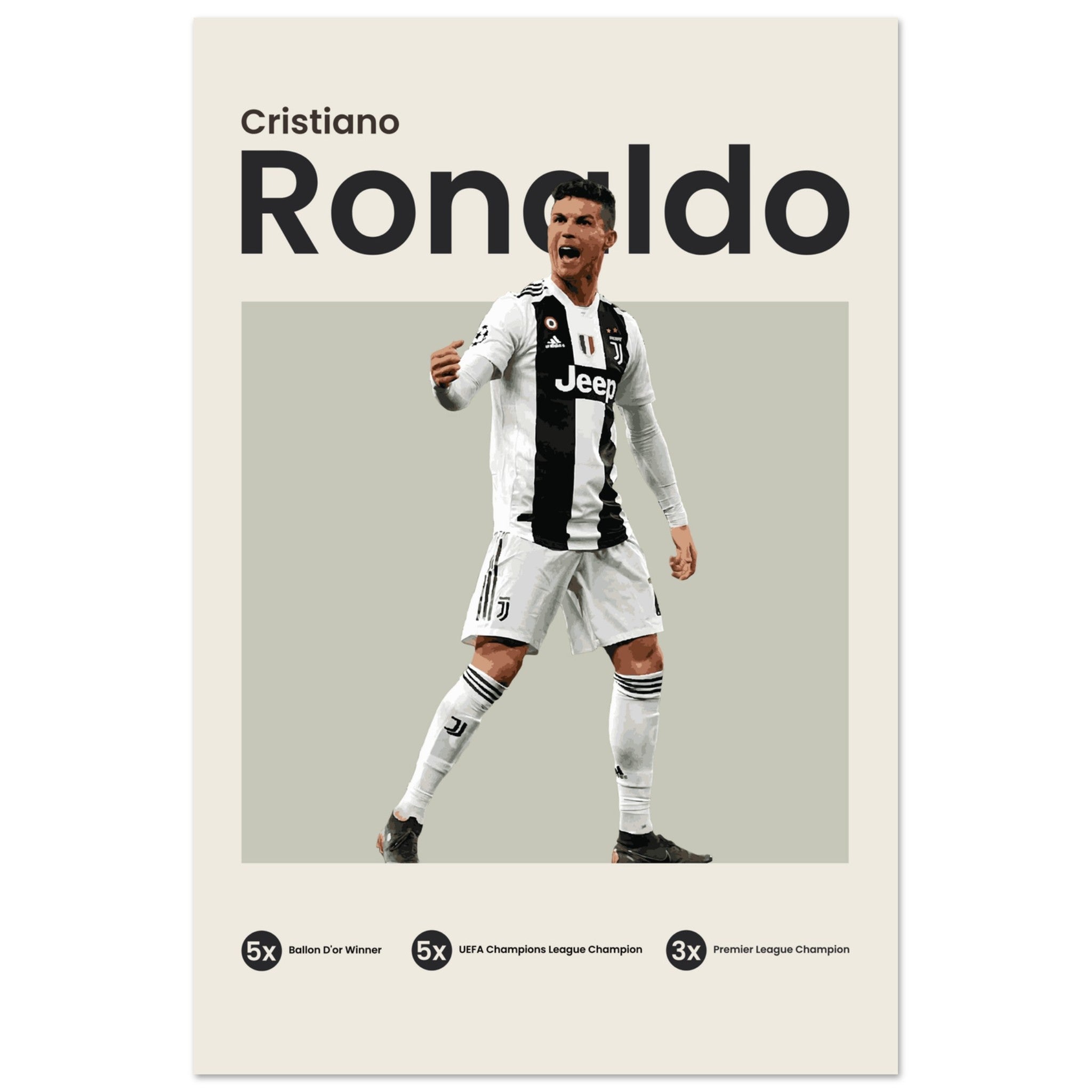 Cristiano Ronaldo - Juventus - OverPrints