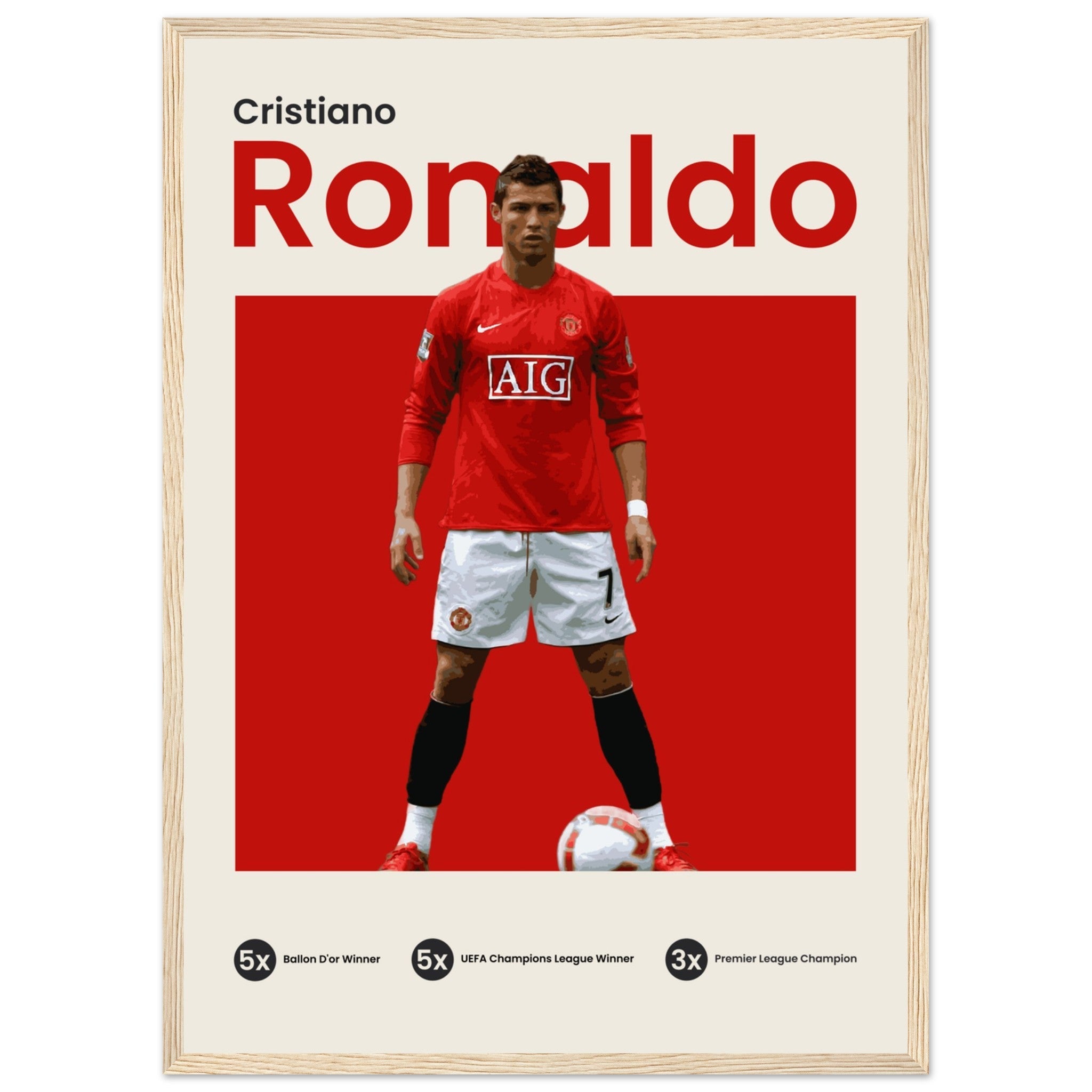 Cristiano Ronaldo - Man United - OverPrints