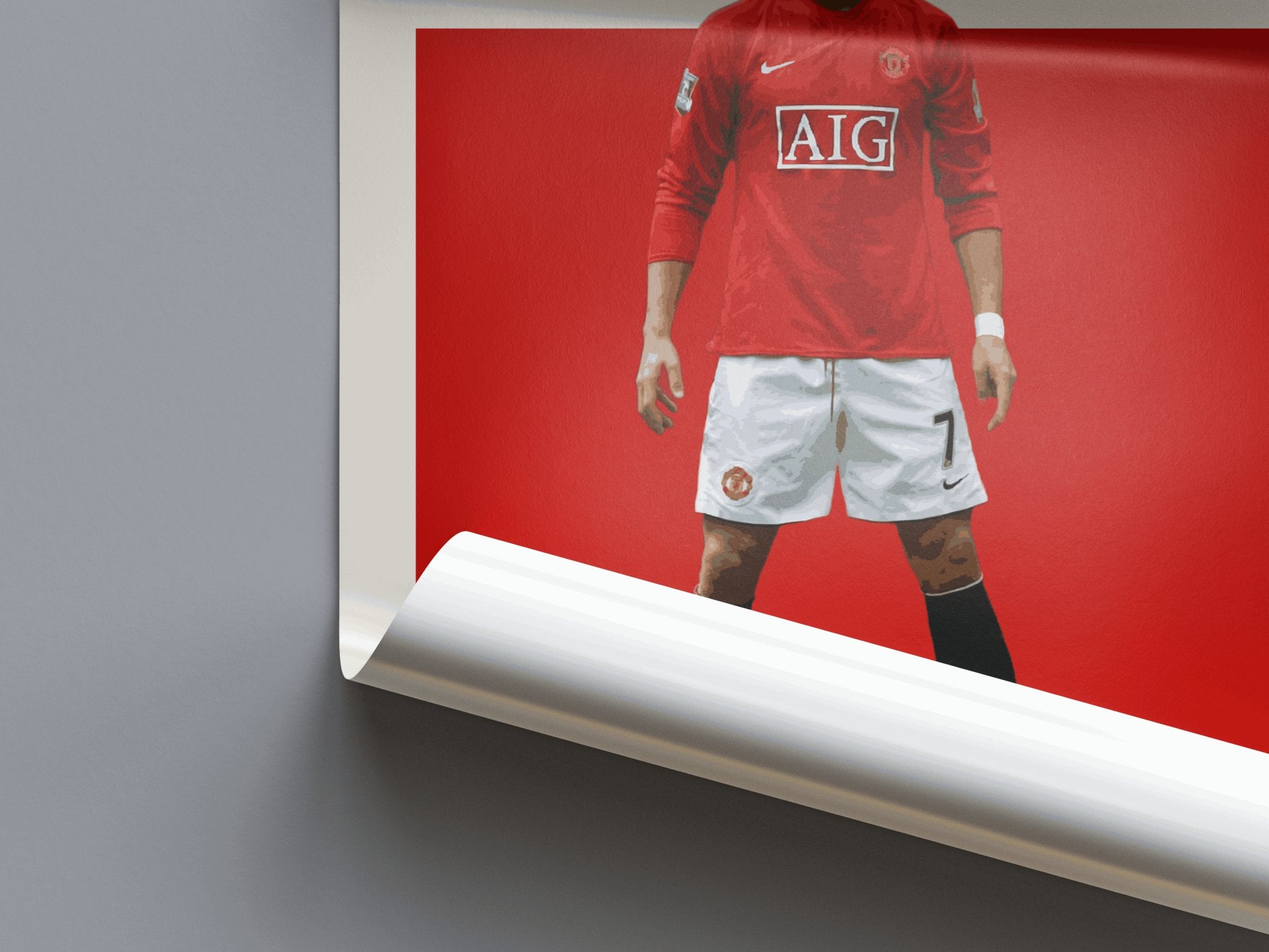 Cristiano Ronaldo - Man United - OverPrints