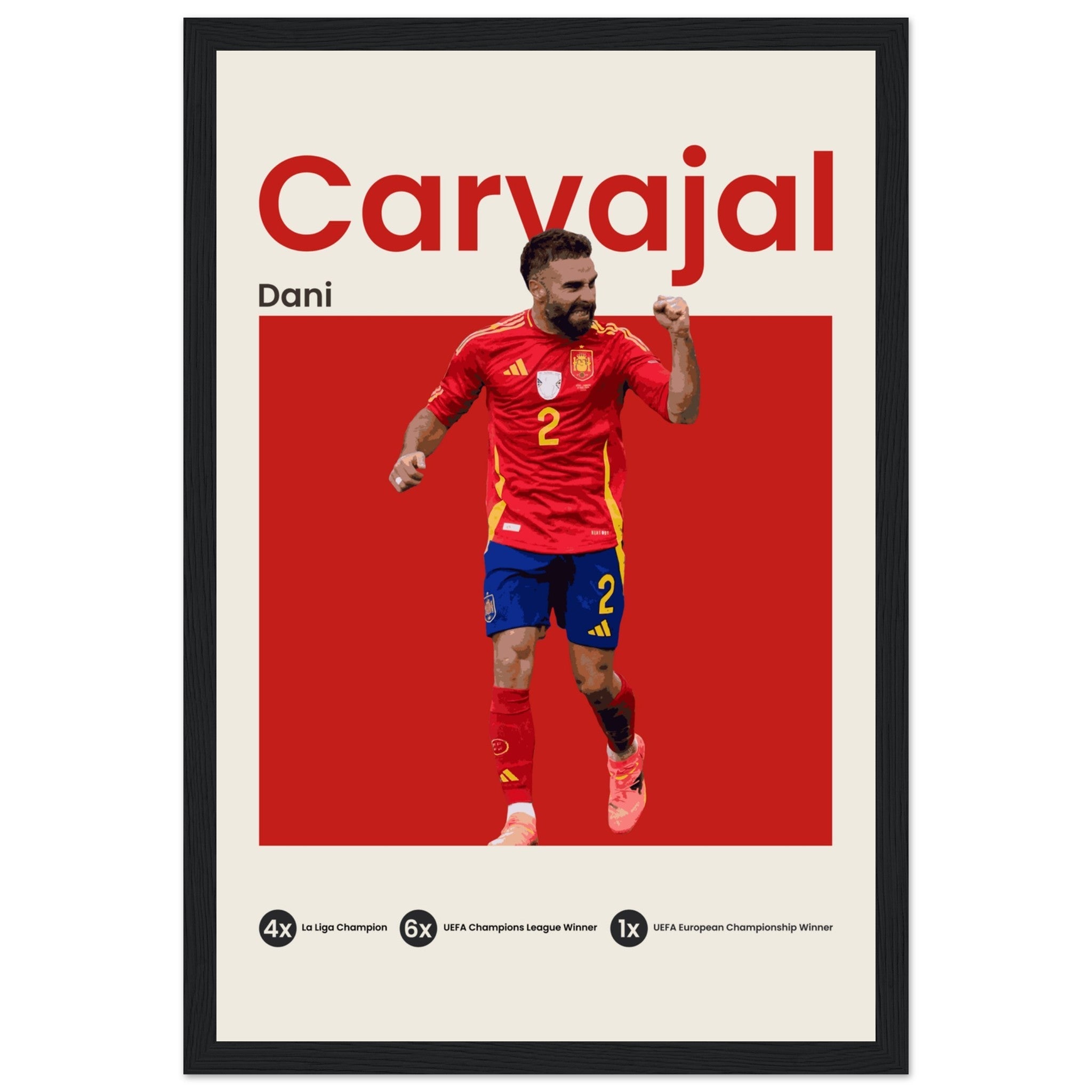 Dani Carvajal - Euro 2024 - OverPrints