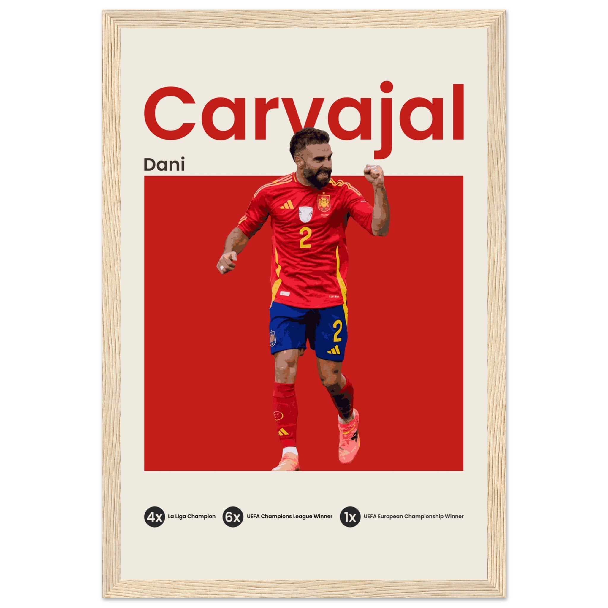 Dani Carvajal - Euro 2024 - OverPrints