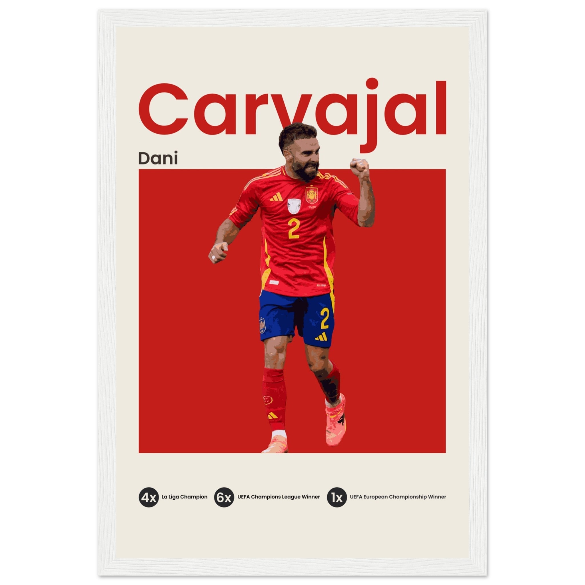 Dani Carvajal - Euro 2024 - OverPrints