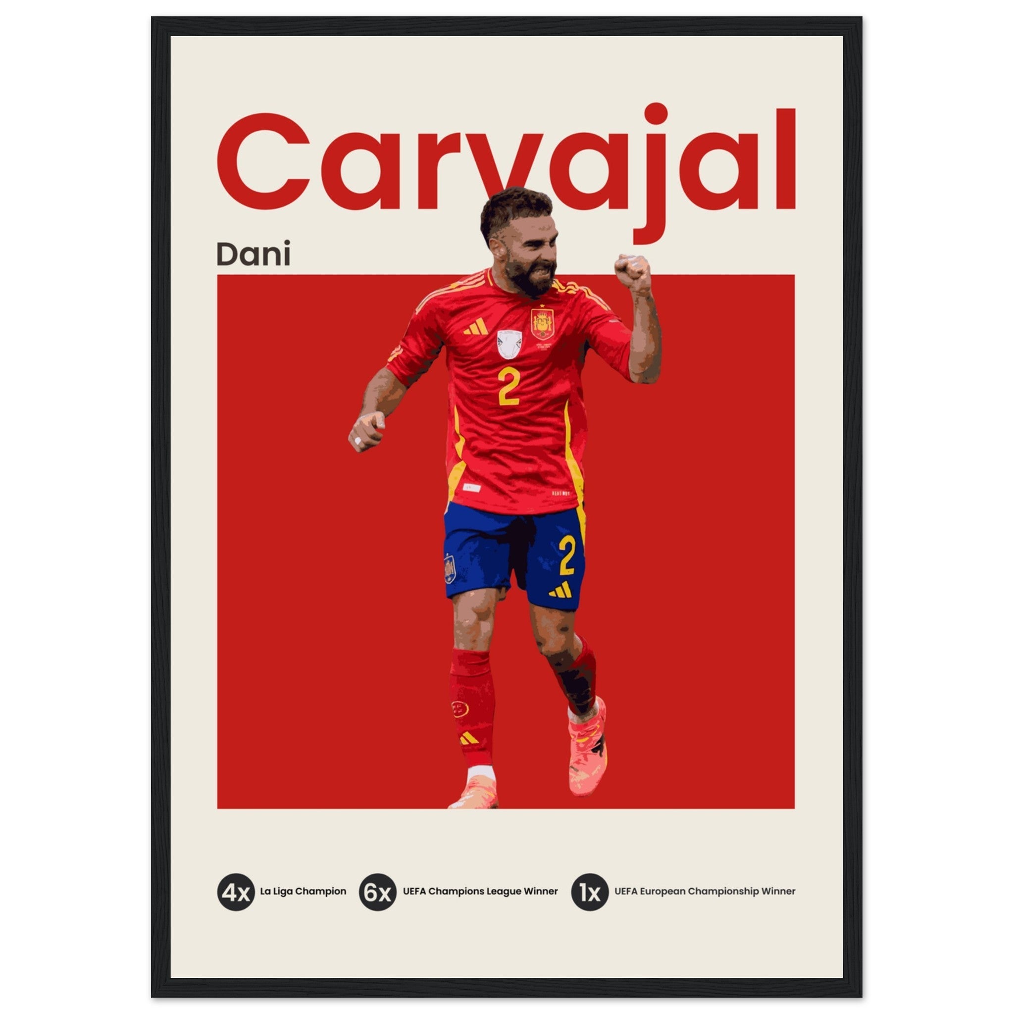 Dani Carvajal - Euro 2024 - OverPrints