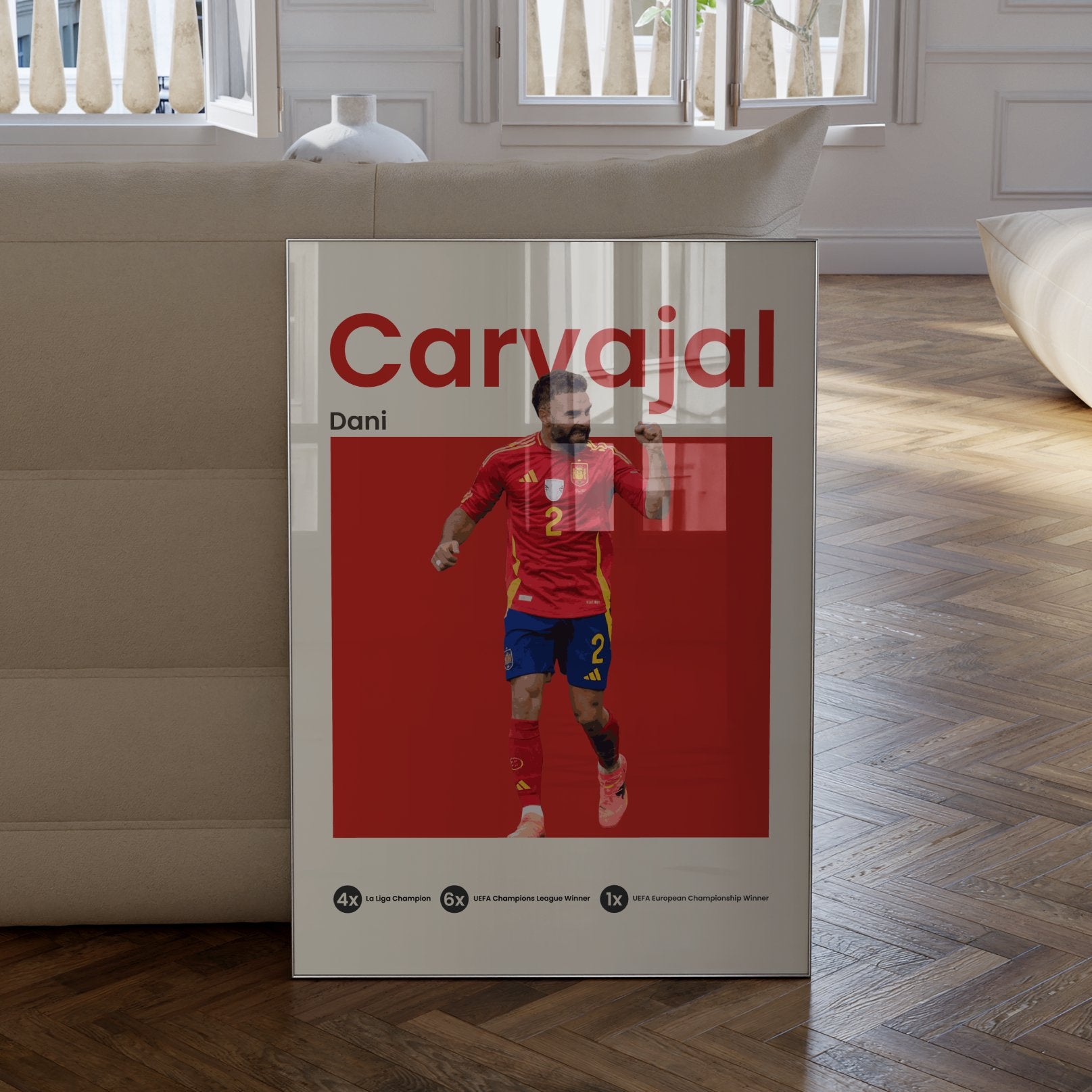 Dani Carvajal - Euro 2024 - OverPrints